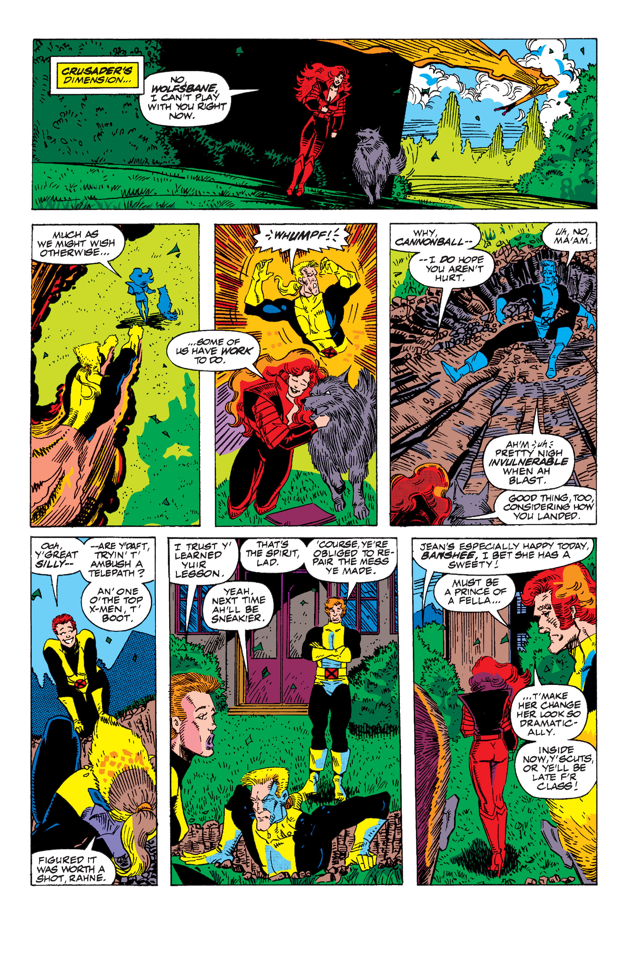 Read online Excalibur (1988) comic -  Issue #21 - 17