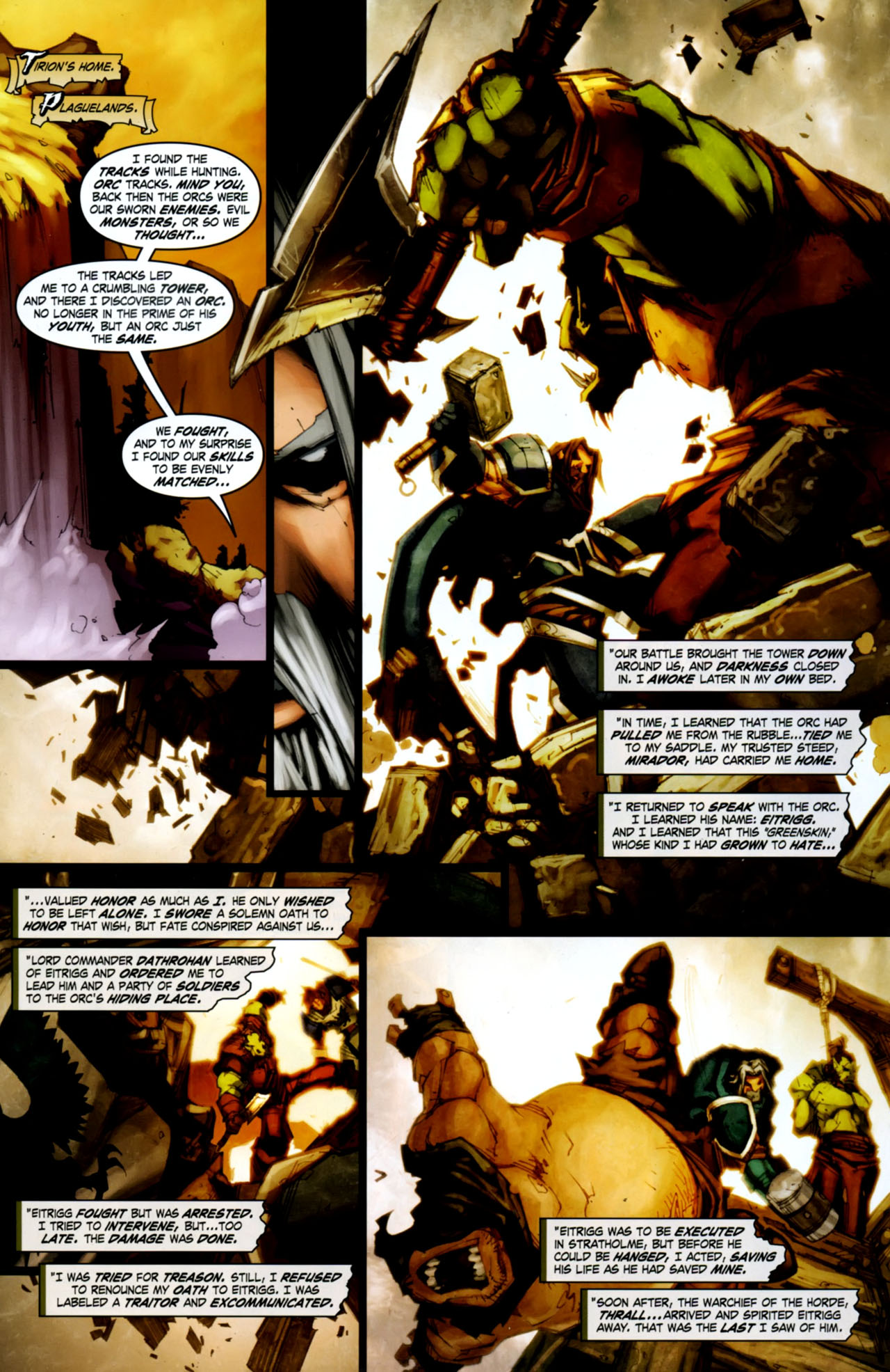 Read online World of Warcraft: Ashbringer comic -  Issue #4 - 14