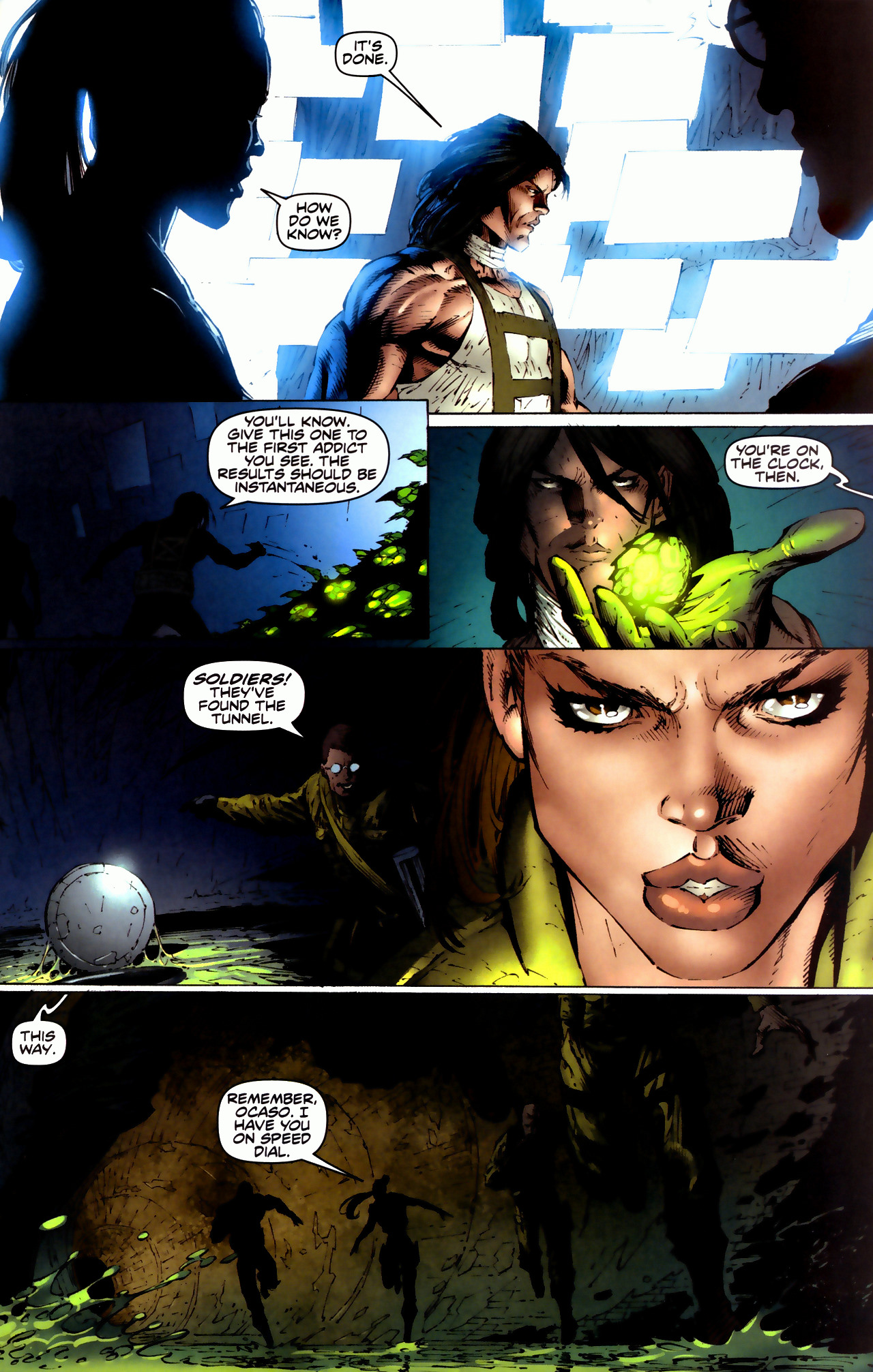 Read online The Darkness (2007) comic -  Issue #4 - 21