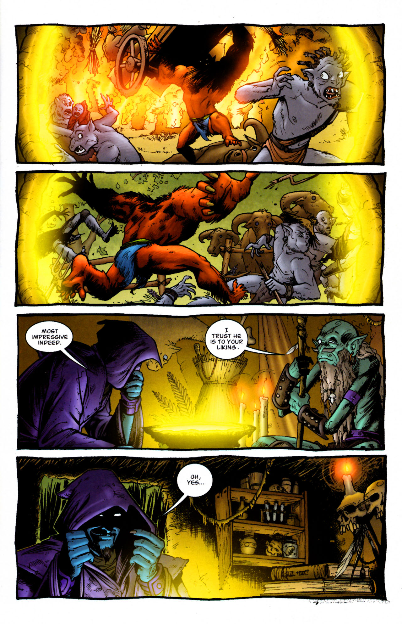 Read online Masters of the Universe: Icons of Evil comic -  Issue # Beastman - 5