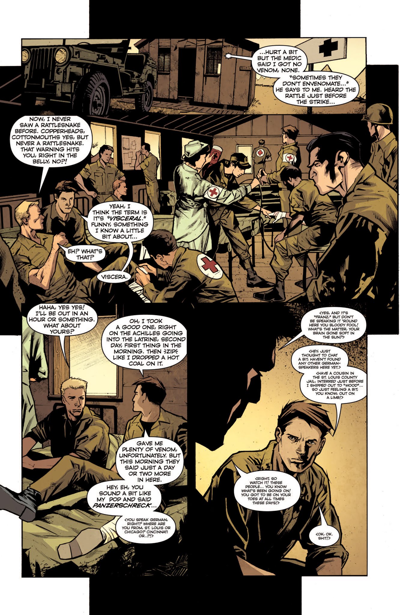 Read online Fever Ridge: A Tale of MacArthur's Jungle War comic -  Issue #1 - 6