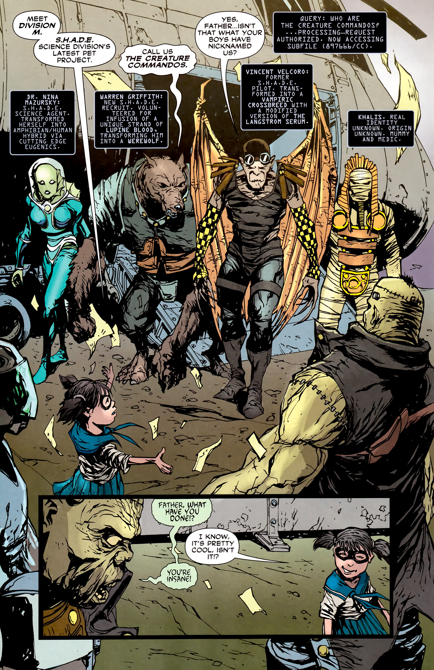 Read online Frankenstein, Agent of S.H.A.D.E. comic -  Issue #1 - 12