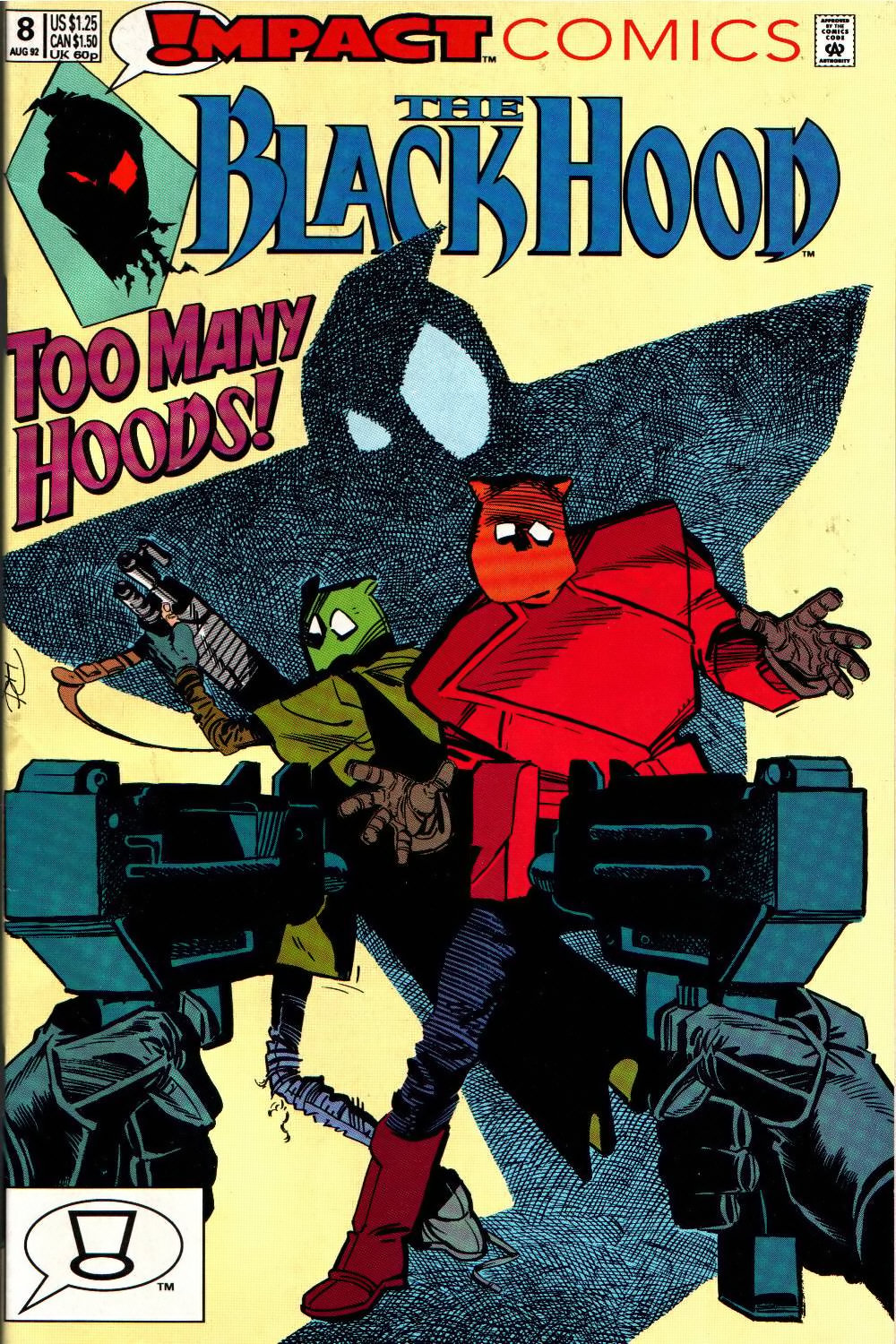 Read online The Black Hood (1991) comic -  Issue #8 - 1