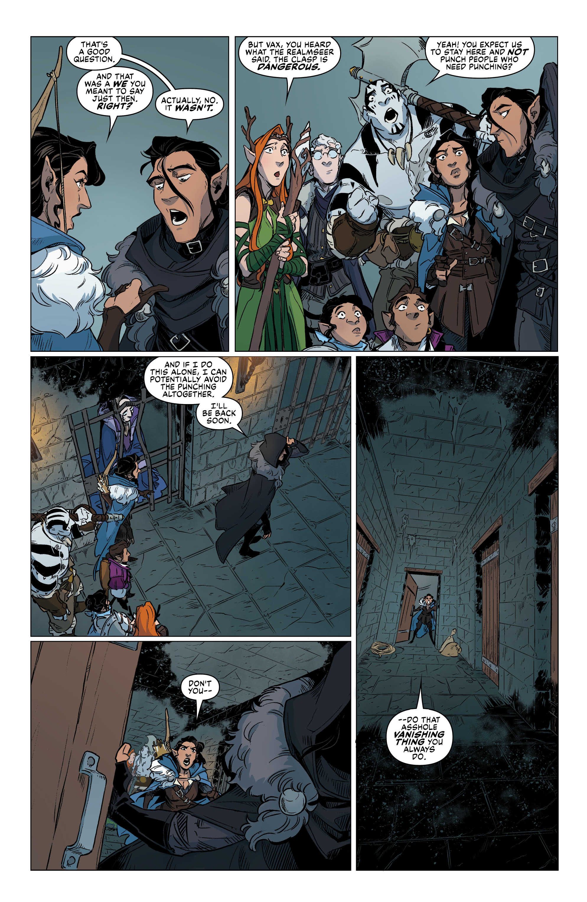 Read online Critical Role: Vox Machina Origins III comic -  Issue #5 - 8