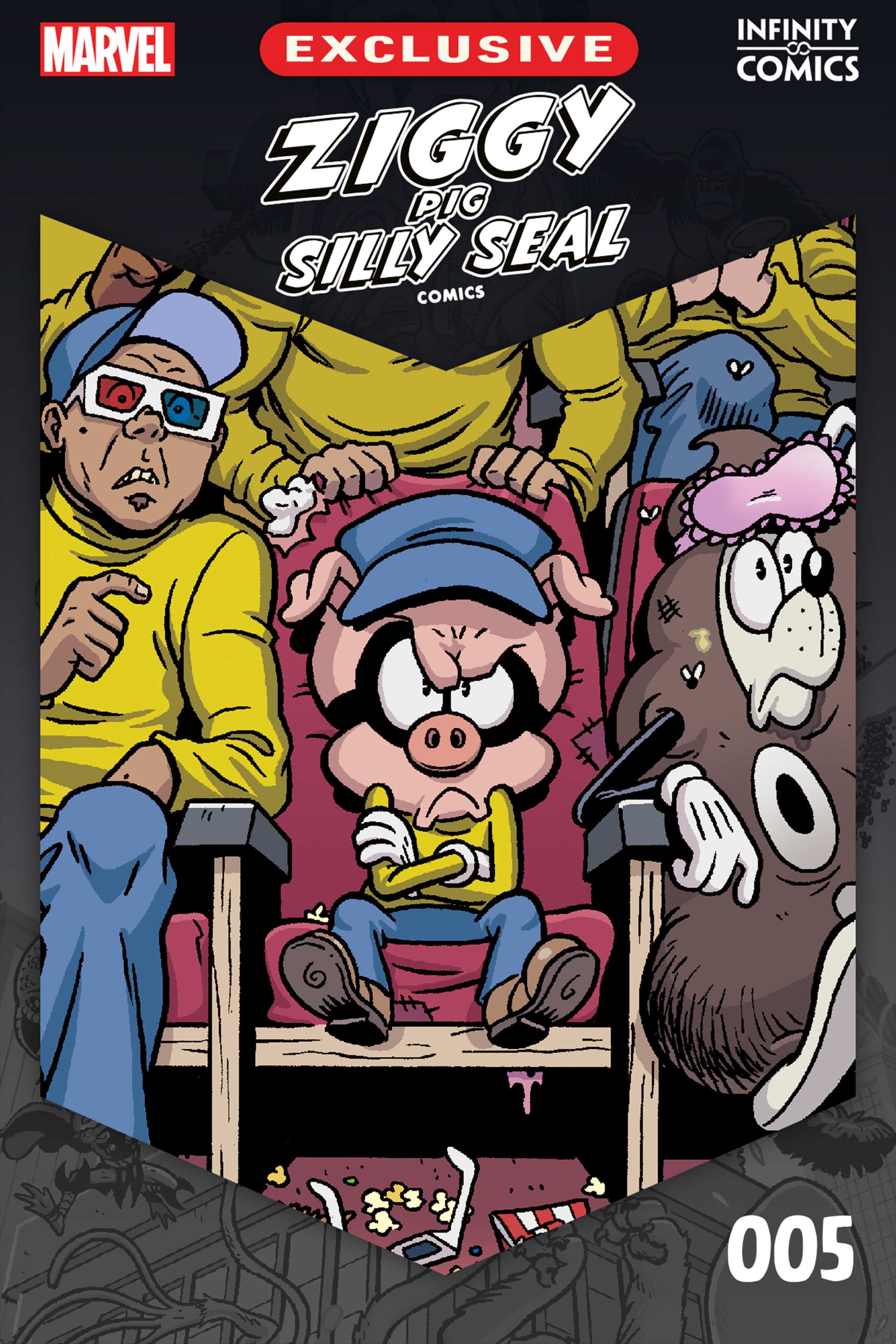 Read online Ziggy Pig and Silly Seal Infinity Comic comic -  Issue #5 - 1