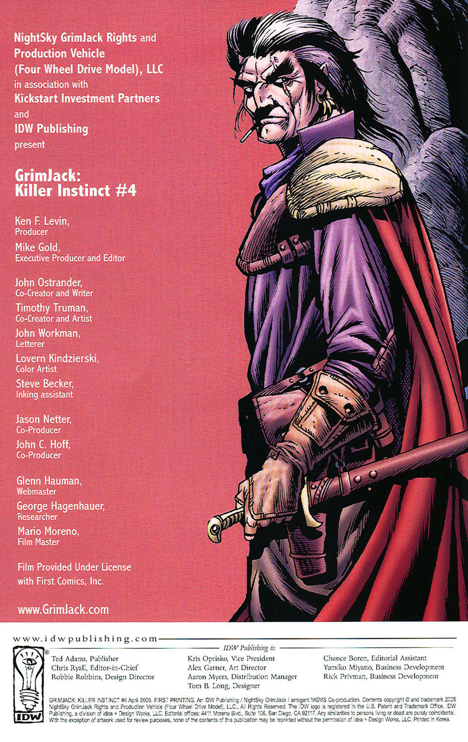 Read online Grimjack: Killer Instinct comic -  Issue #4 - 2