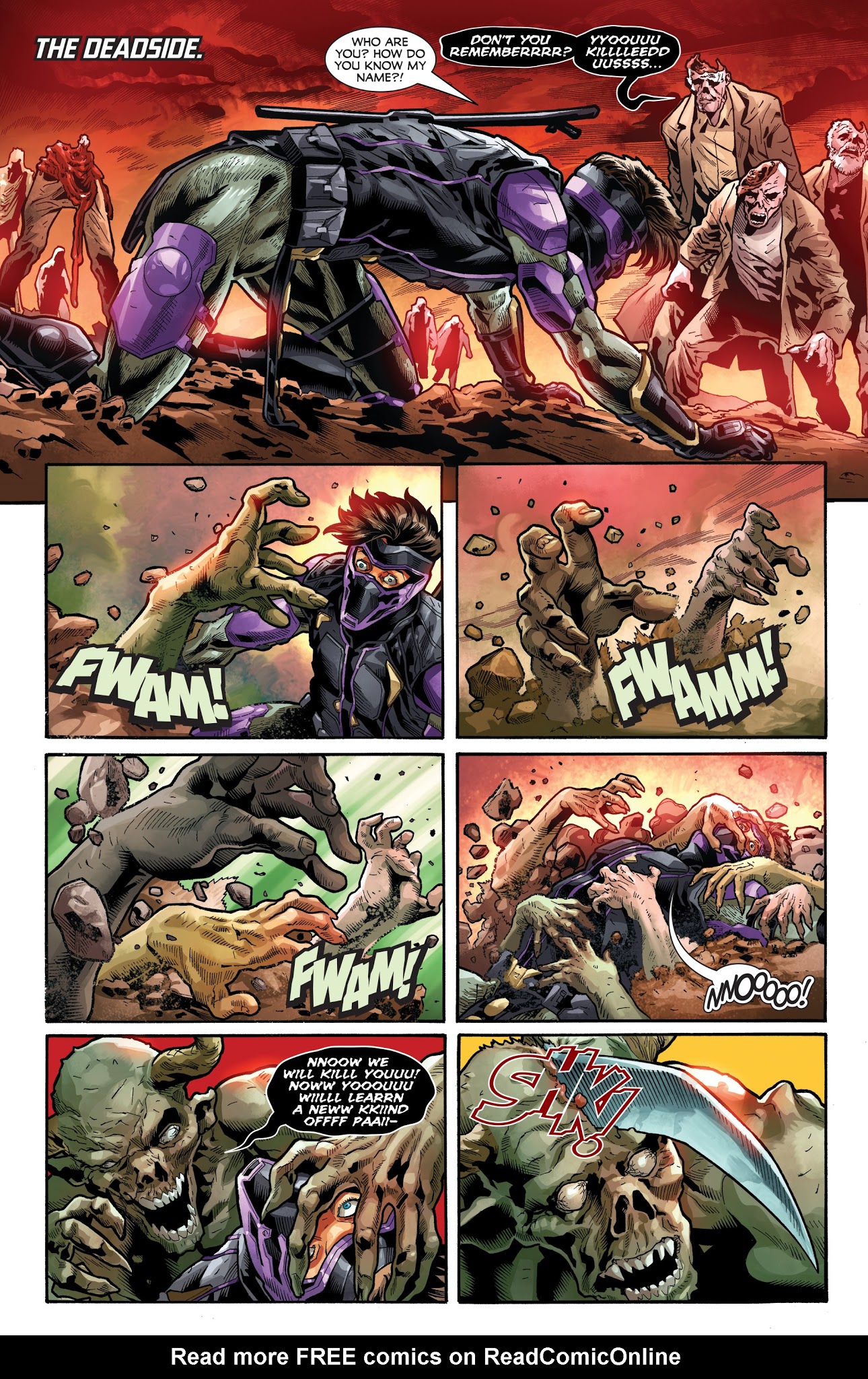 Read online Ninjak Vs. the Valiant Universe comic -  Issue #3 - 4