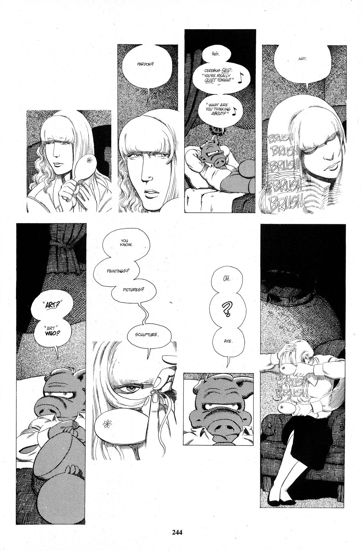 Read online Cerebus comic -  Issue #243 - 19