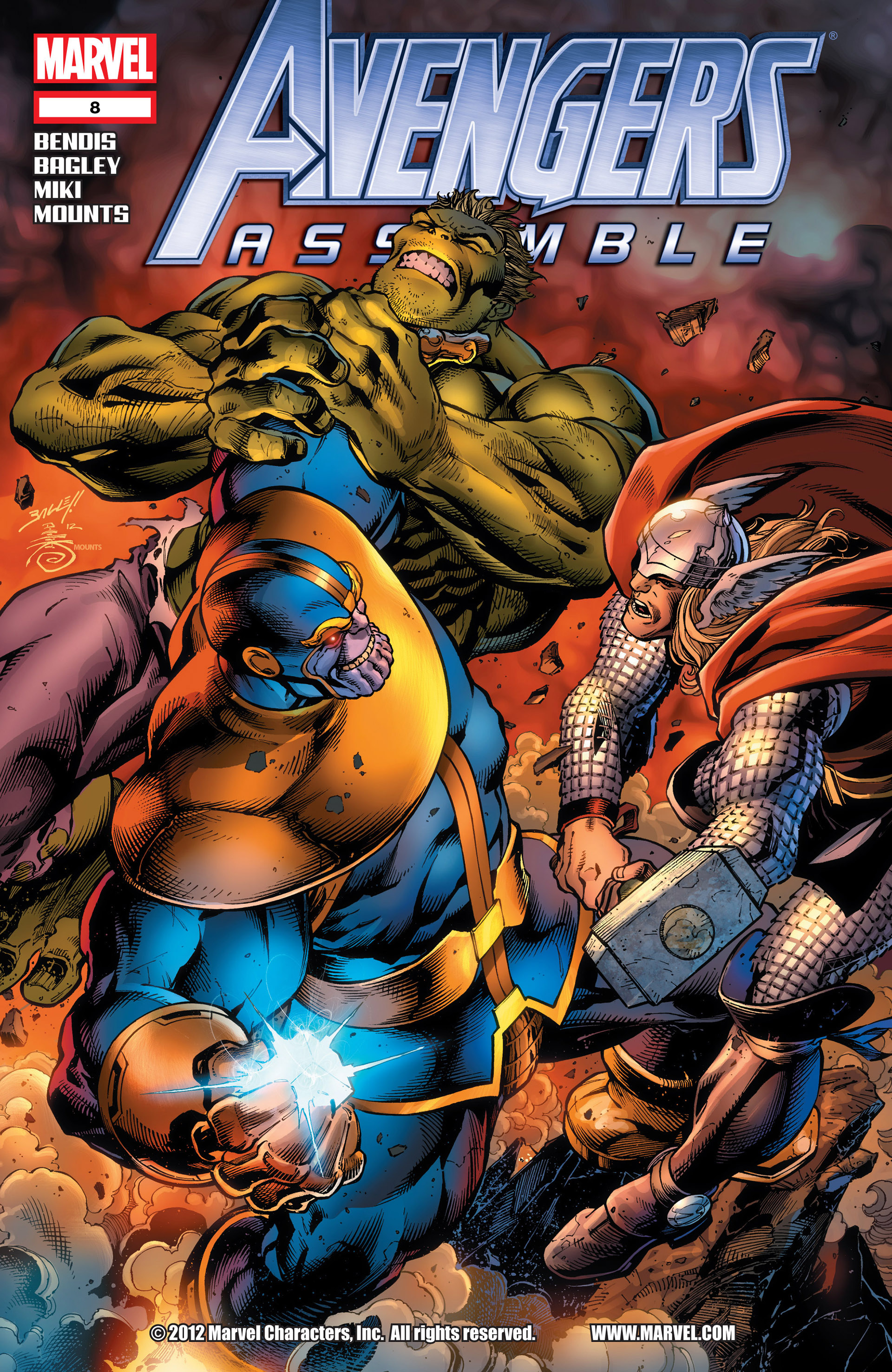 Read online Avengers Assemble (2012) comic -  Issue #8 - 1