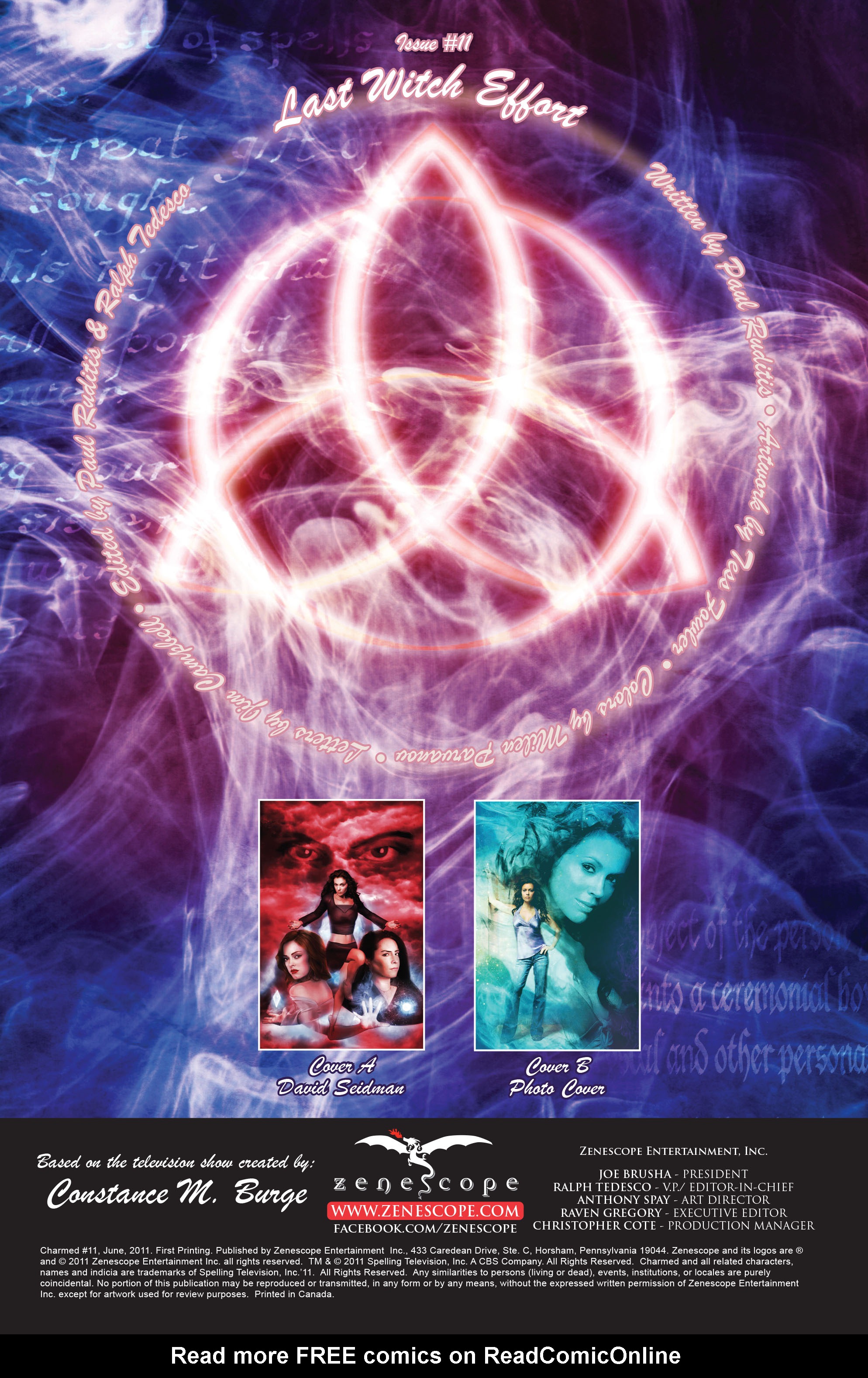 Read online Charmed comic -  Issue # _TPB 2 - 122