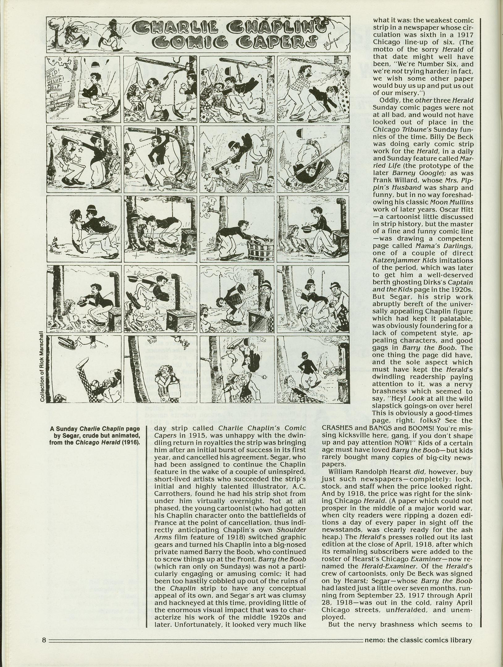 Read online Nemo: The Classic Comics Library comic -  Issue #3 - 8