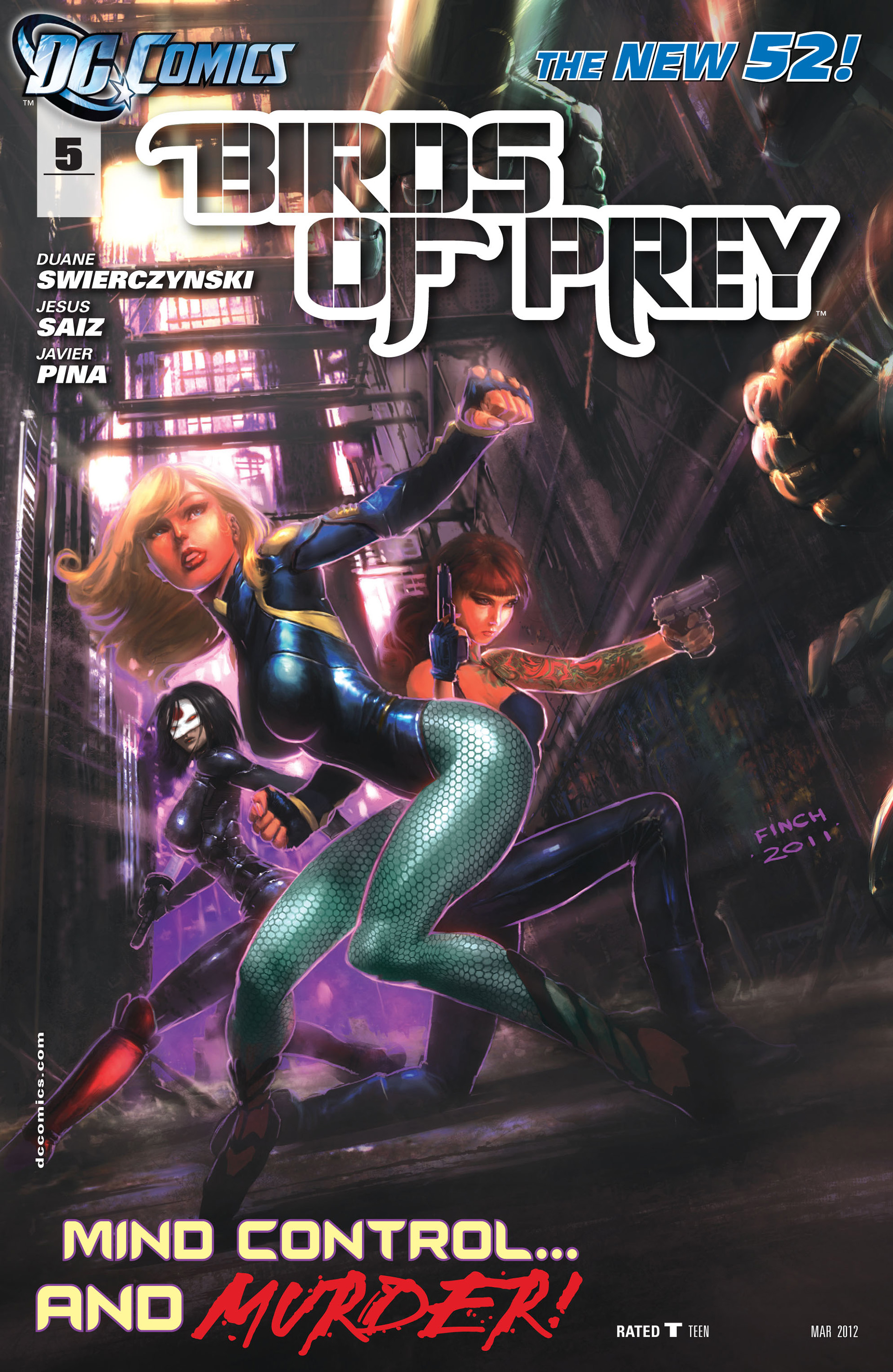 Read online Birds of Prey (2011) comic -  Issue #5 - 1