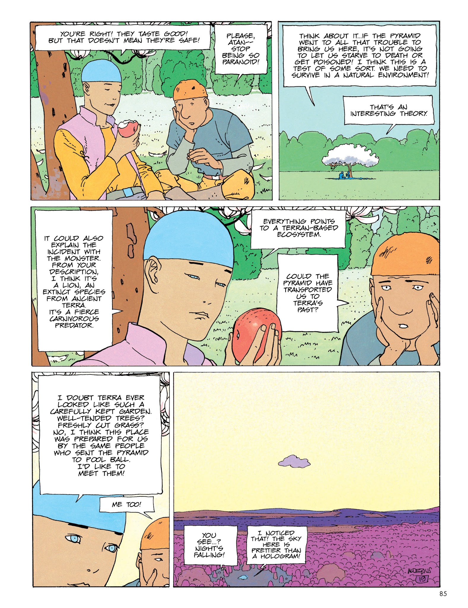 Read online Moebius Library comic -  Issue # TPB - 84