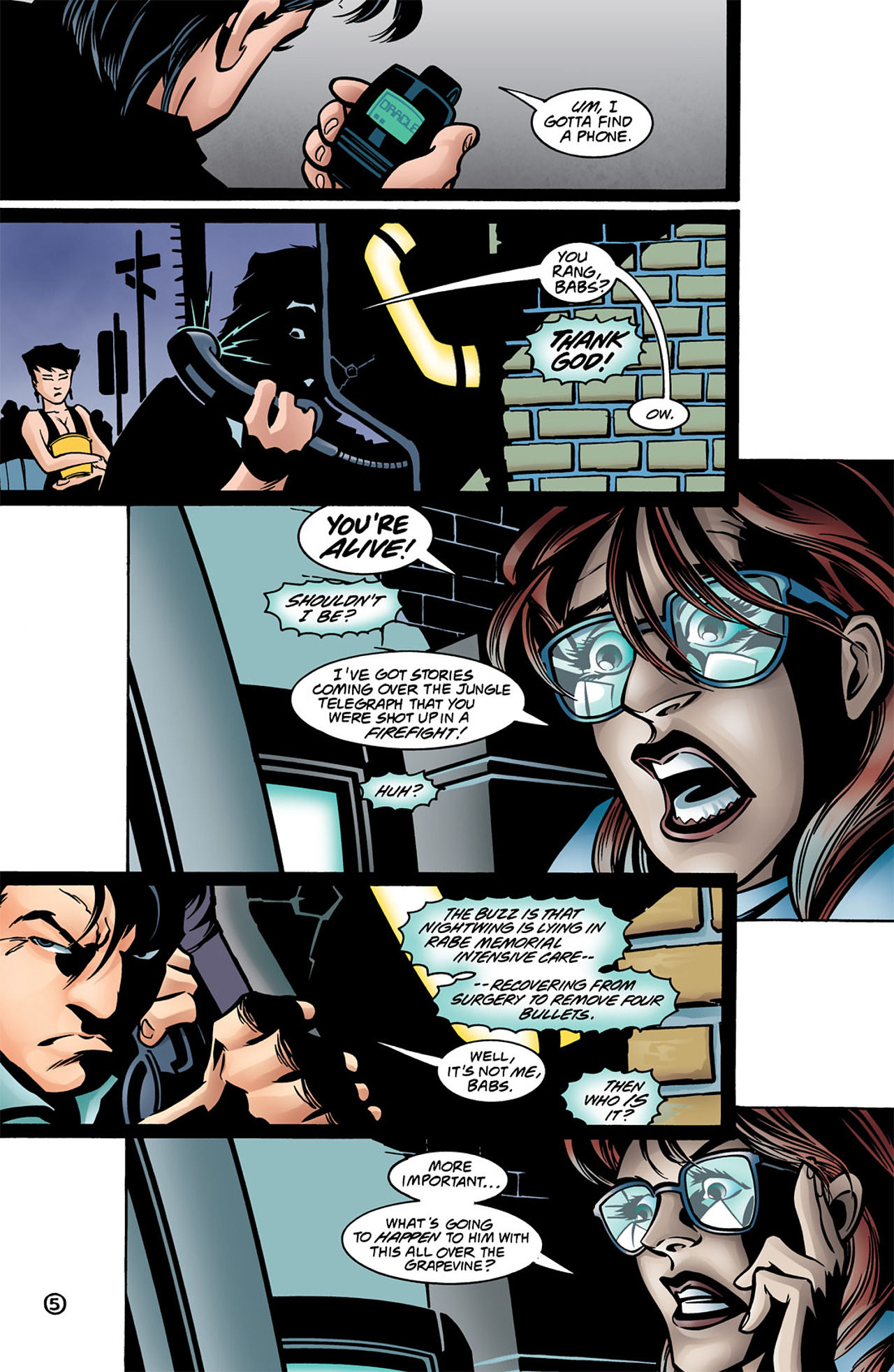 Read online Nightwing (1996) comic -  Issue #22 - 5