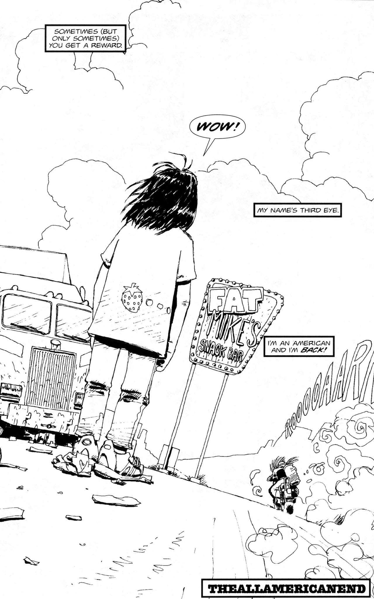 Read online Warrior Nun: Black & White comic -  Issue #6 - 26