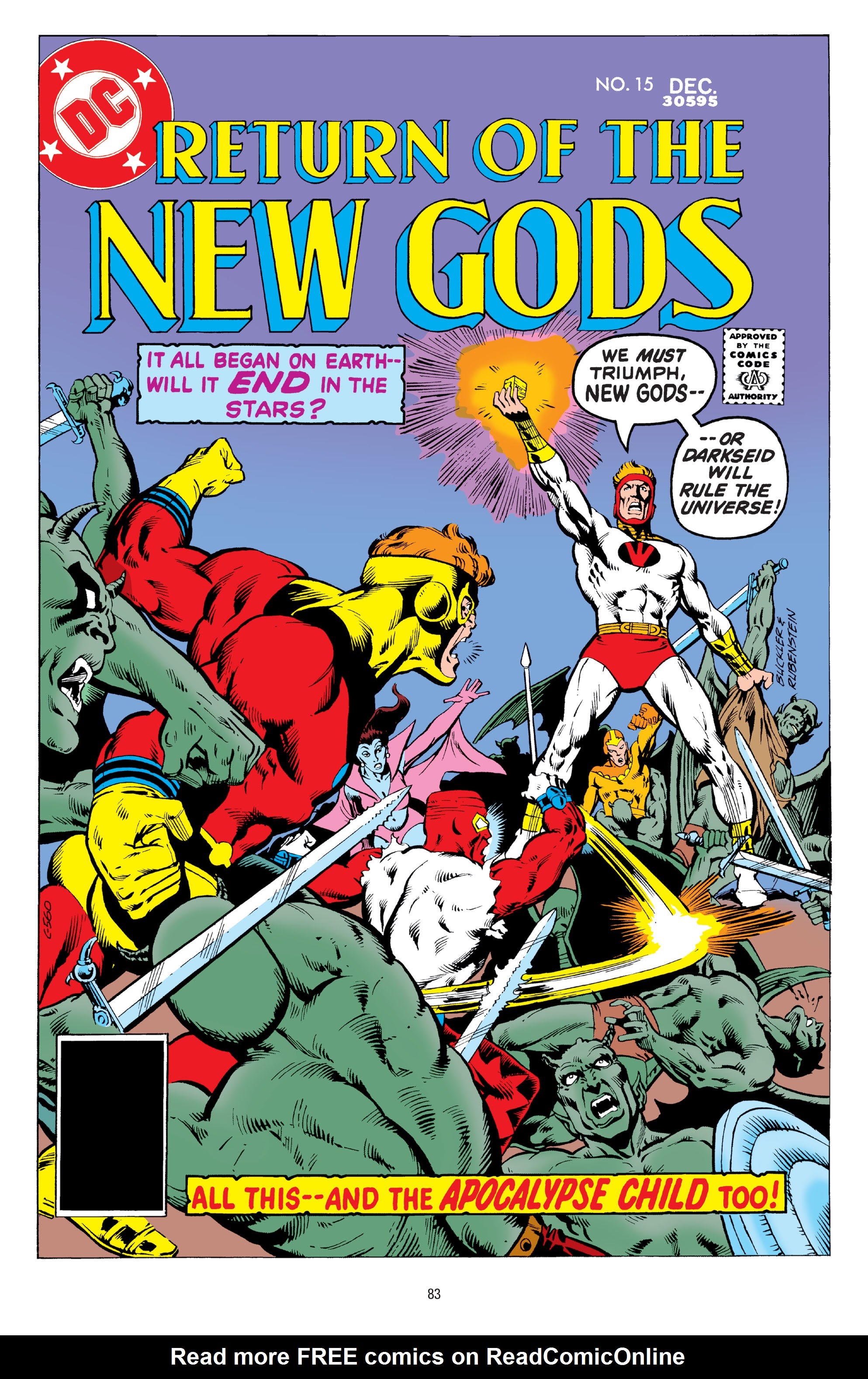 Read online New Gods by Gerry Conway comic -  Issue # TPB (Part 1) - 80