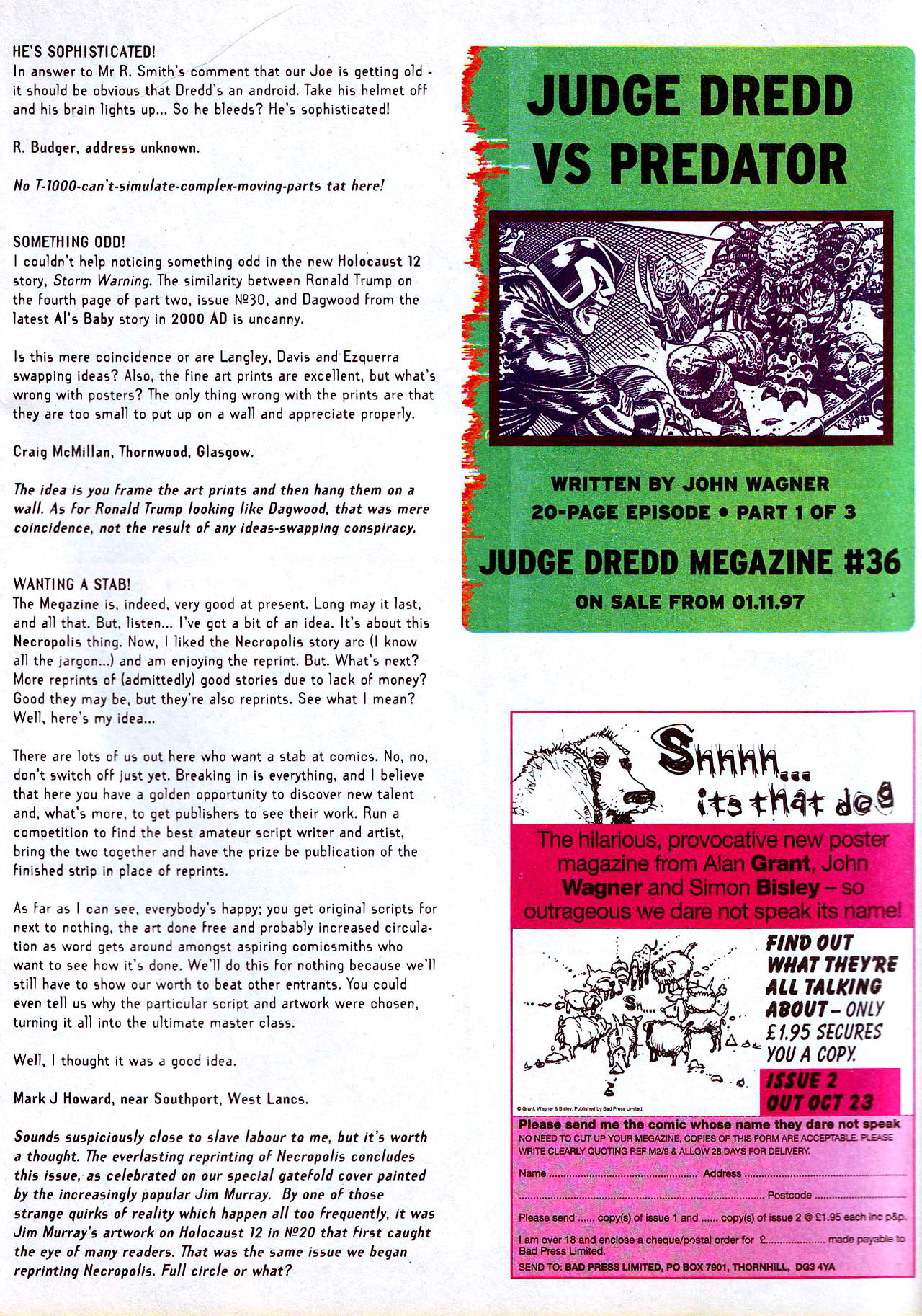 Read online Judge Dredd Megazine (vol. 3) comic -  Issue #35 - 33