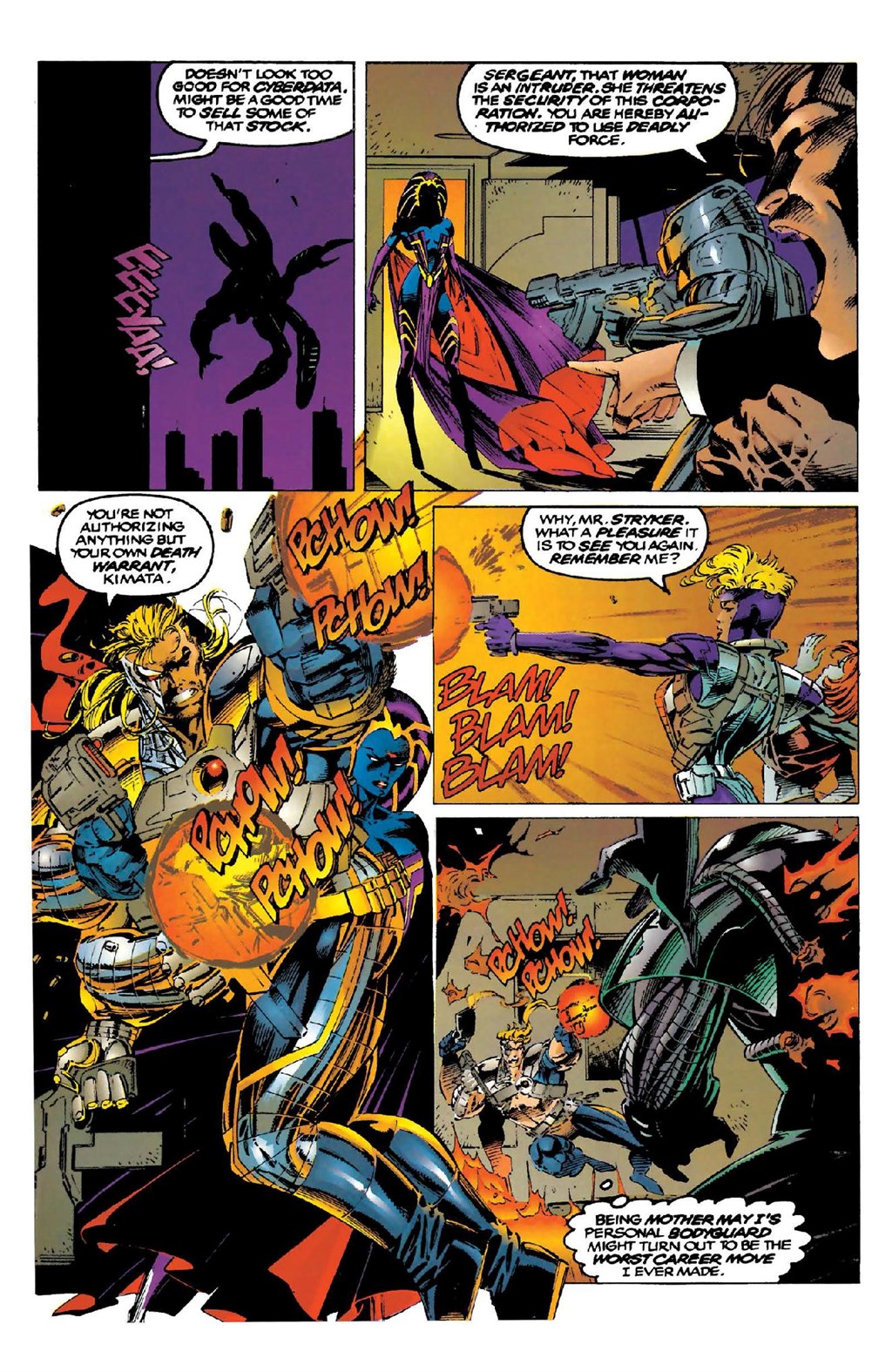 Read online Cyberforce (1992) comic -  Issue # _The Complete Cyberforce (Part 2) - 15