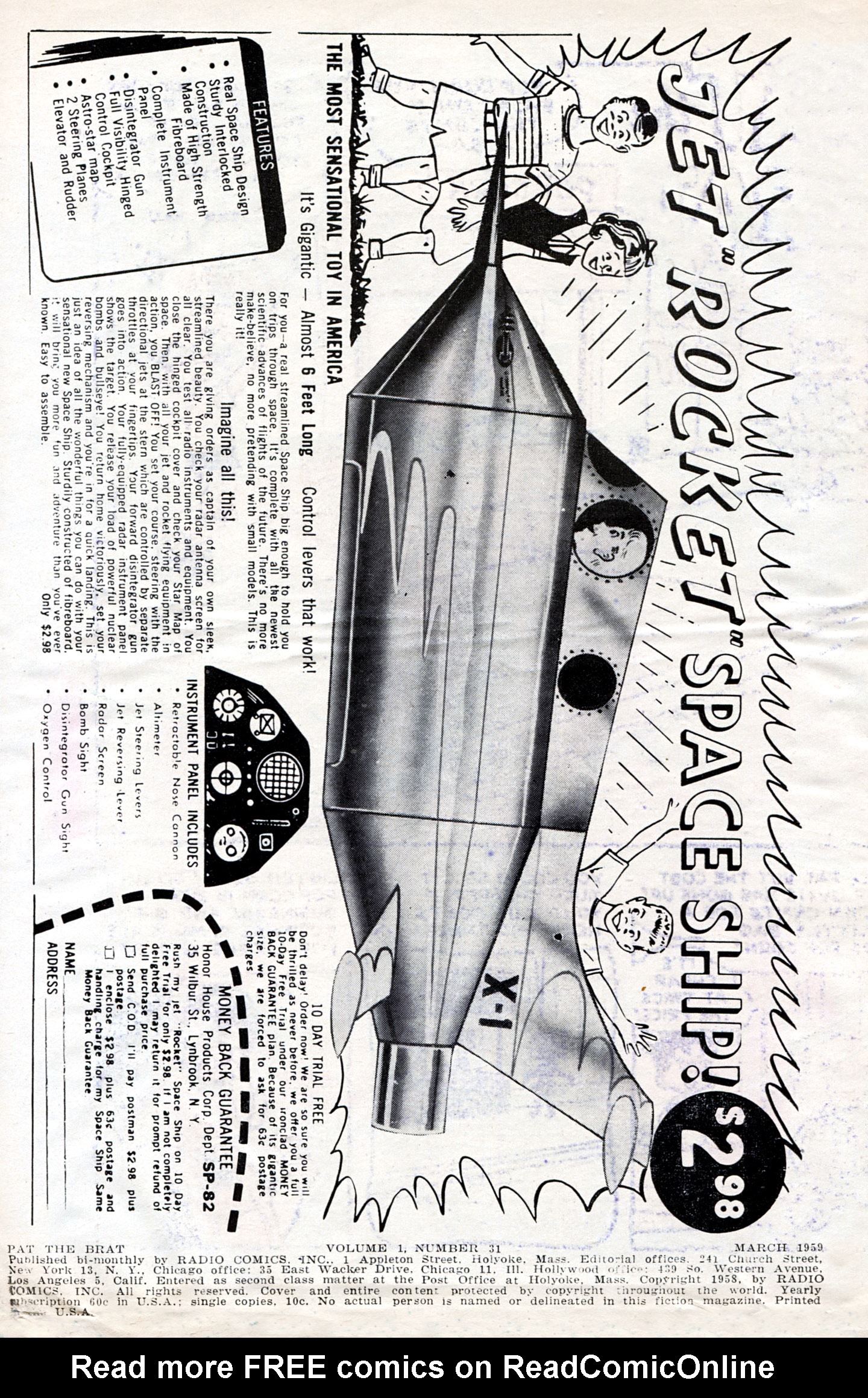 Read online Pat the Brat comic -  Issue #31 - 2