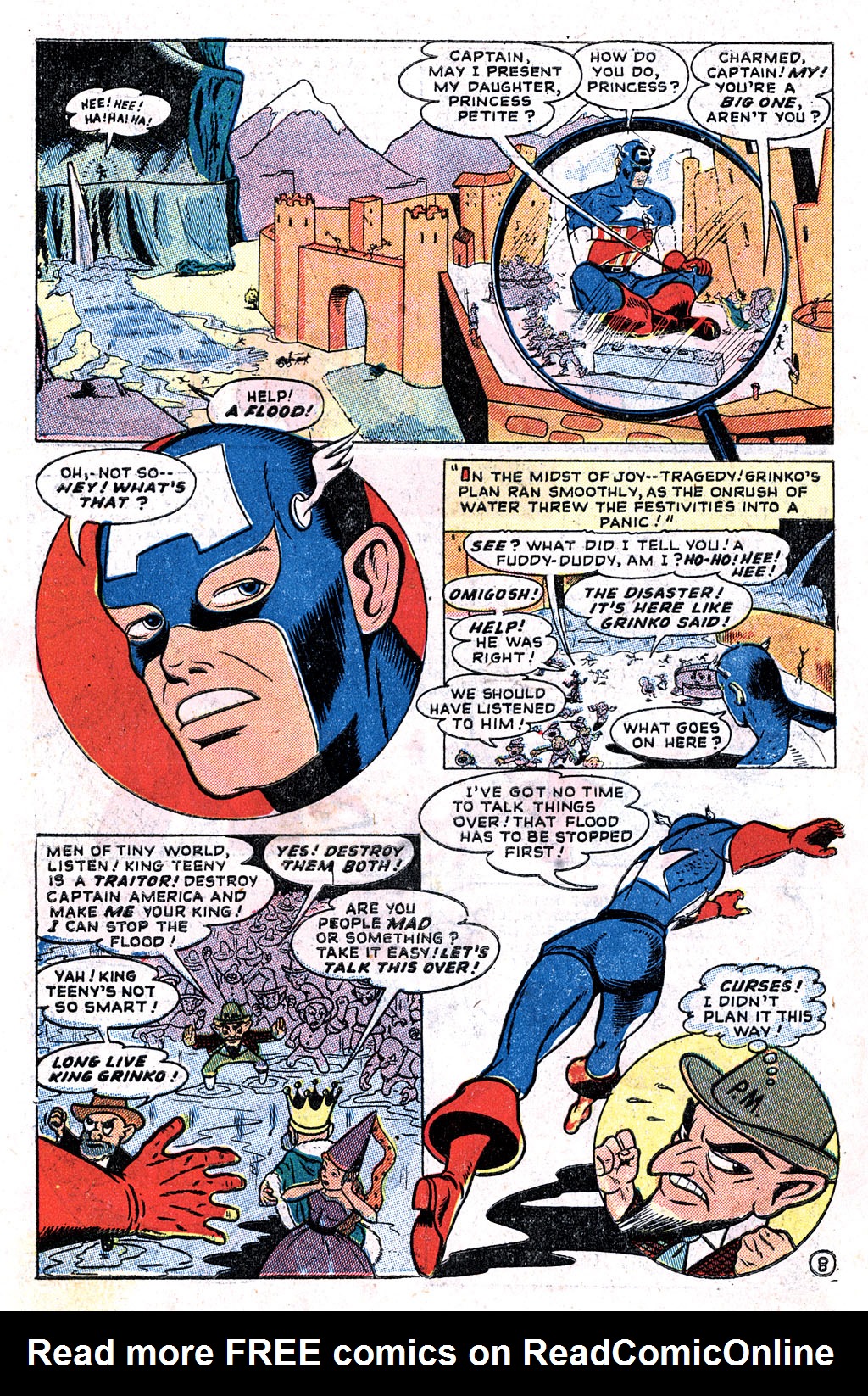 Read online Captain America Comics comic -  Issue #69 - 10