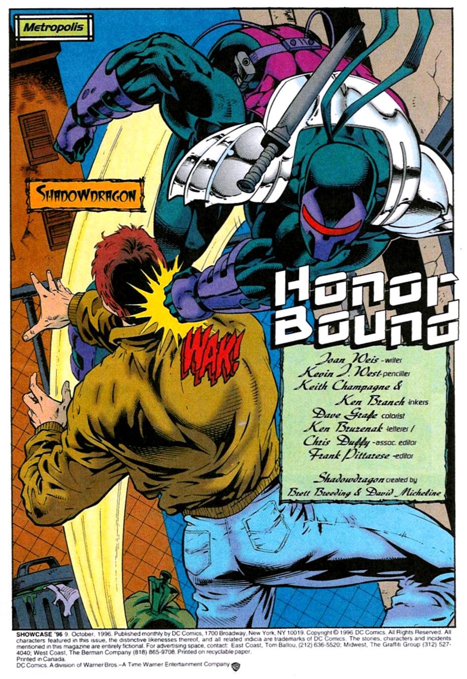 Read online Showcase '96 comic -  Issue #9 - 2
