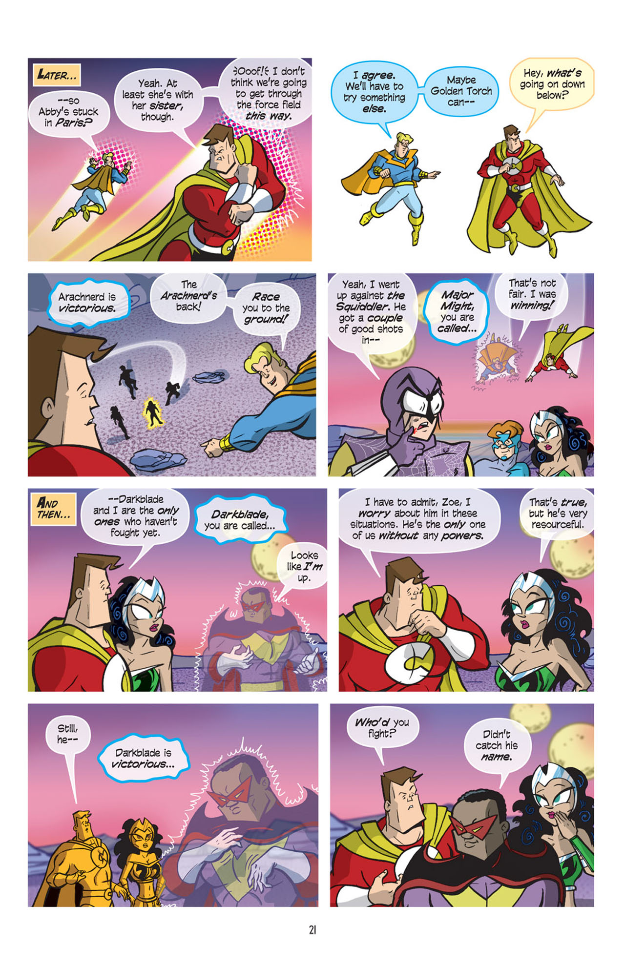 Read online Love and Capes comic -  Issue #8 - 23