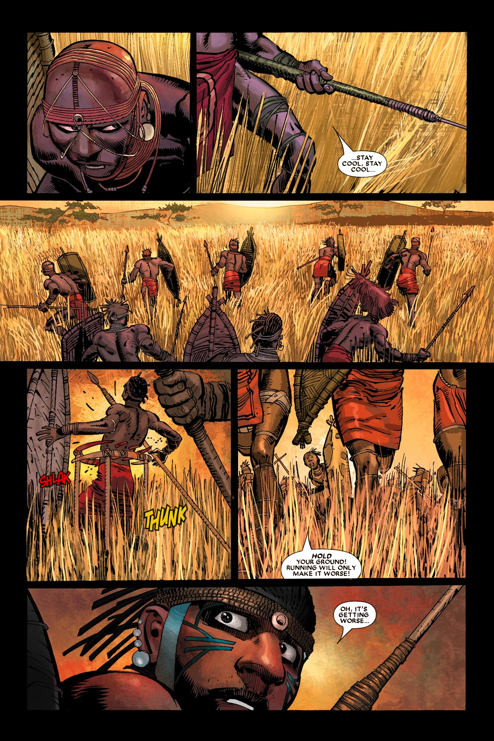 Read online Black Panther (2005) comic -  Issue #1 - 4