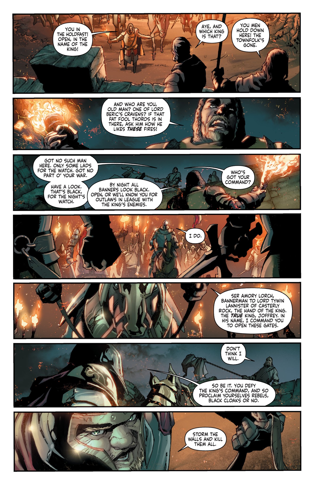 Read online A Clash of Kings comic -  Issue #8 - 18