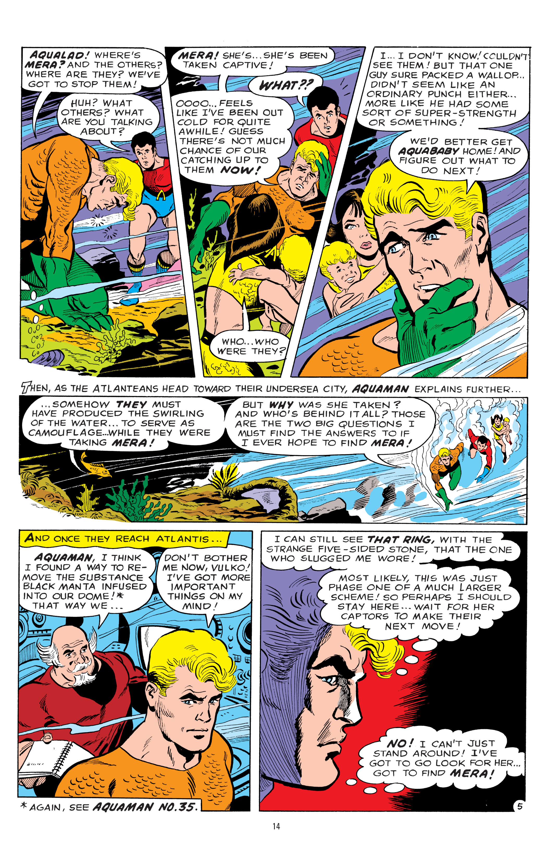 Read online Aquaman (1962) comic -  Issue # _TPB The Search for Mera Deluxe Edition (Part 1) - 12