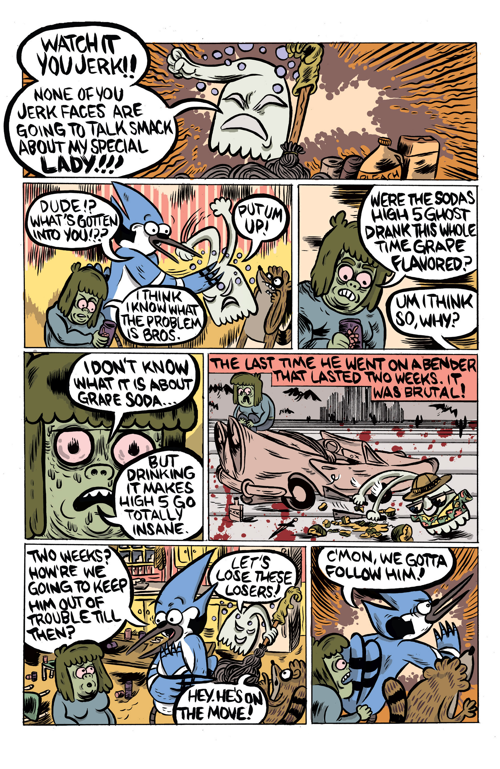 Read online Regular Show comic -  Issue #10 - 24