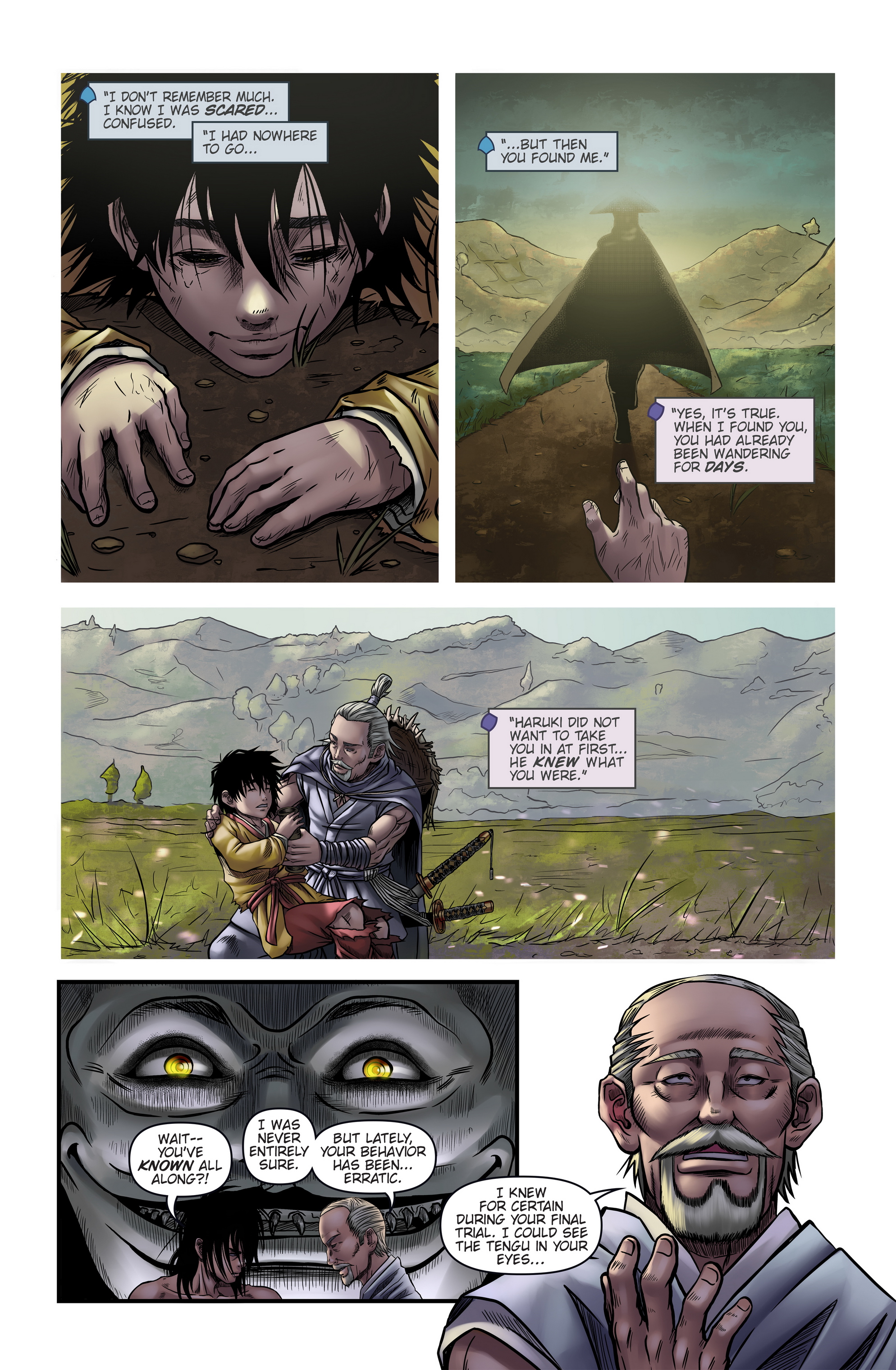 Read online Honor and Curse comic -  Issue #3 - 18