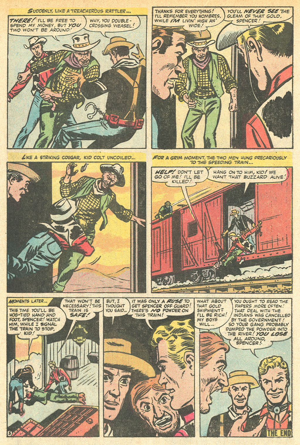 Read online Kid Colt Outlaw comic -  Issue #150 - 8