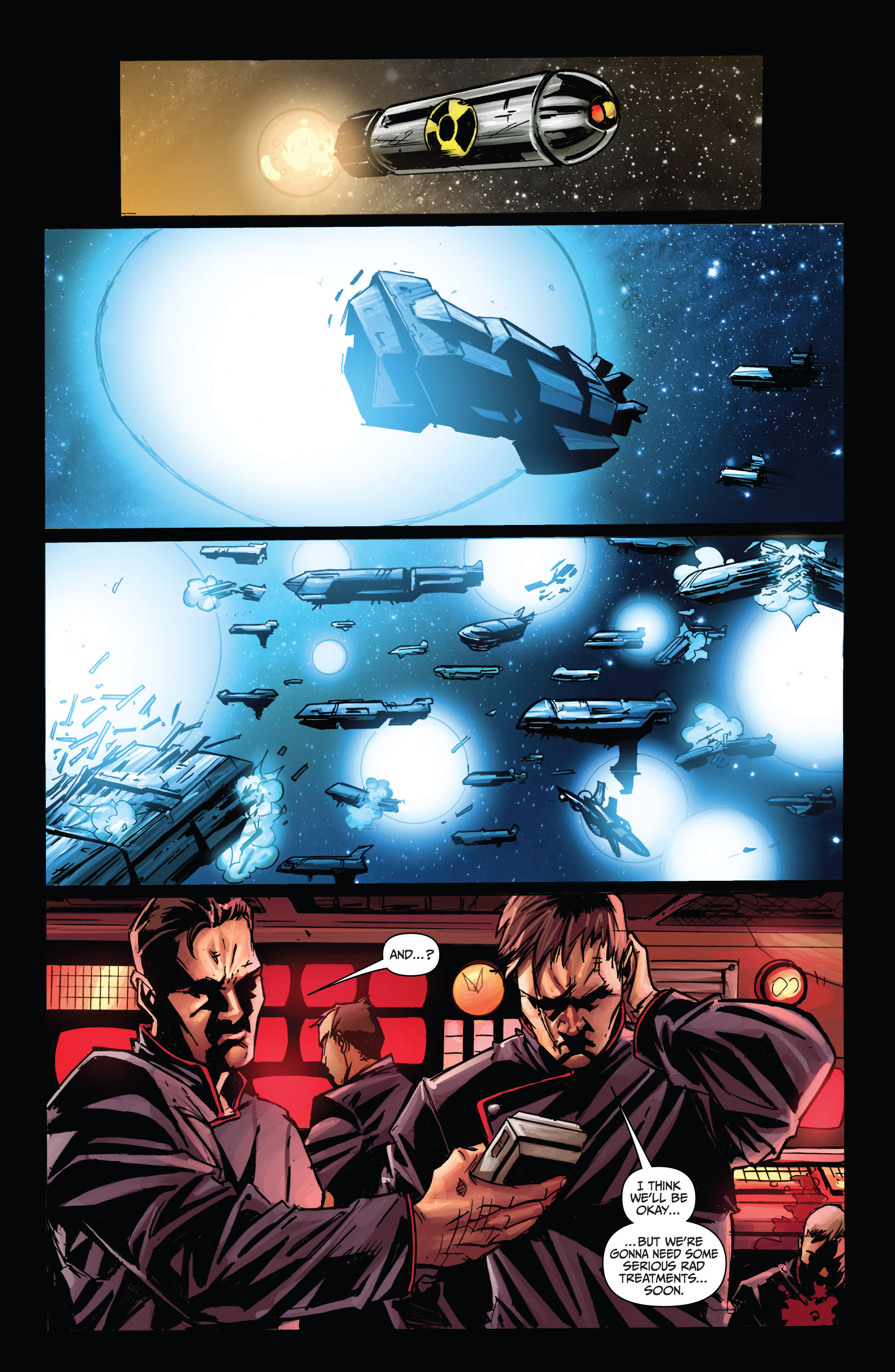 Read online Battlestar Galactica: Cylon War comic -  Issue #3 - 22