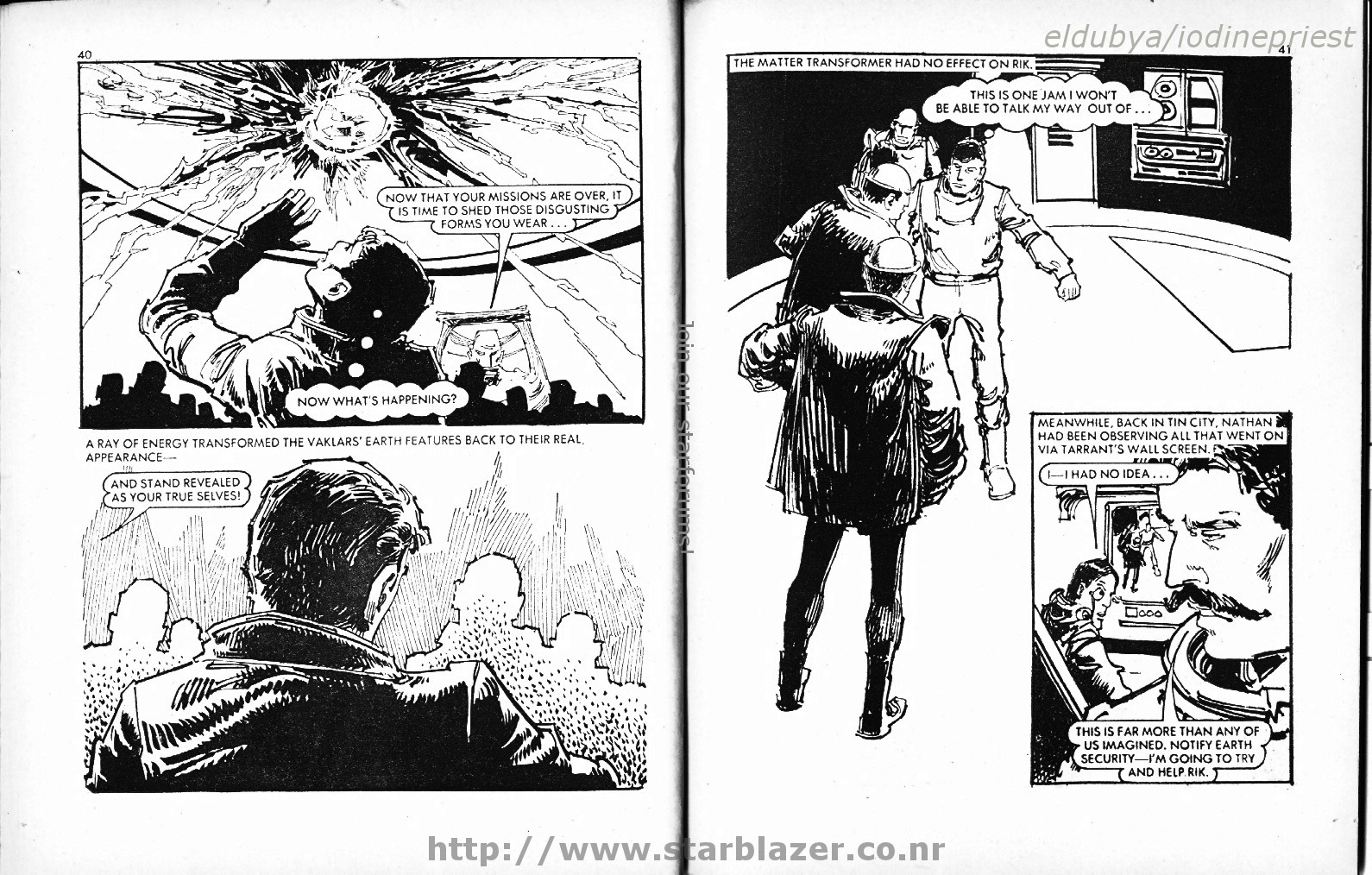 Read online Starblazer comic -  Issue #78 - 22