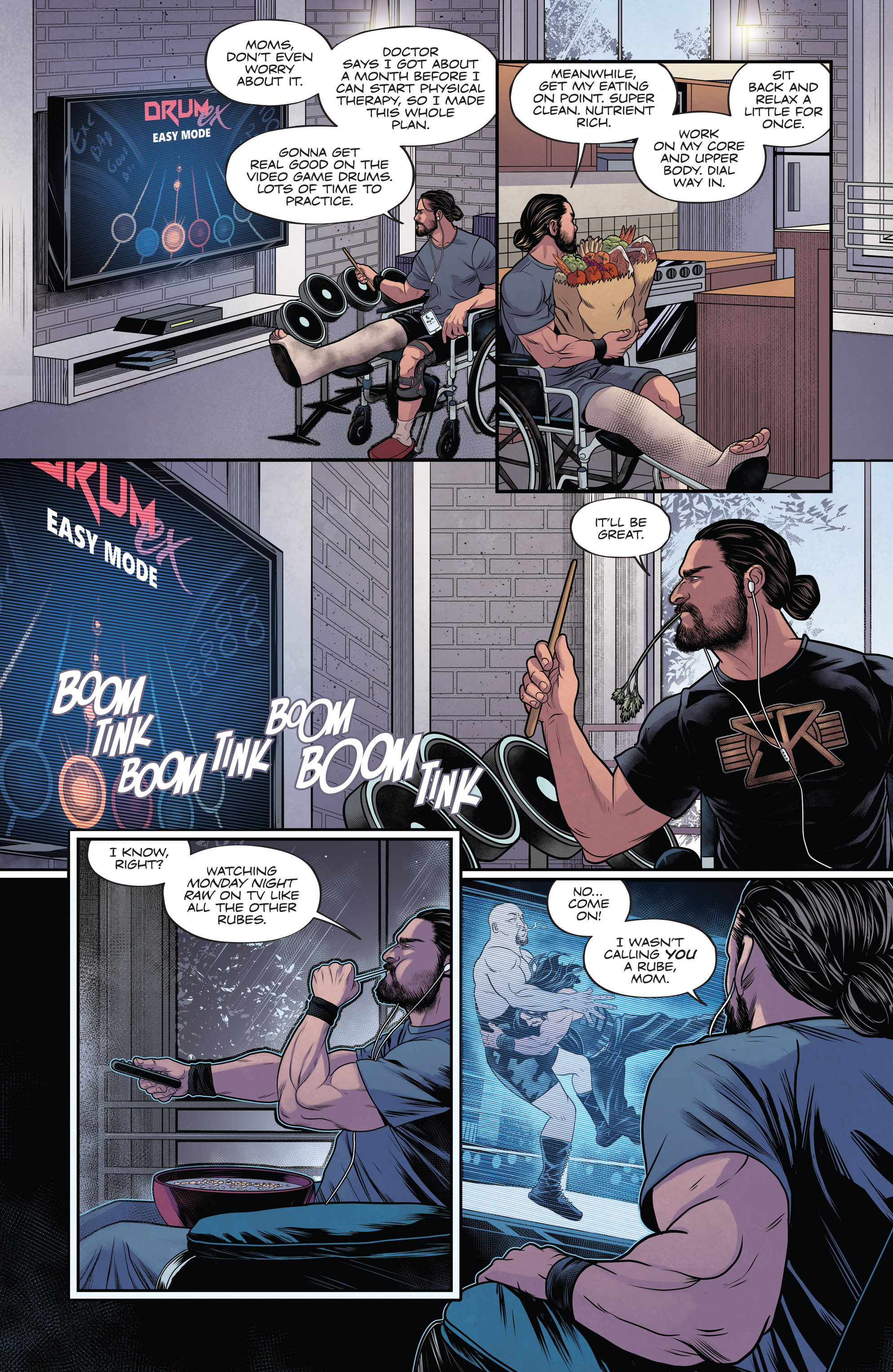 Read online WWE comic -  Issue #3 - 8