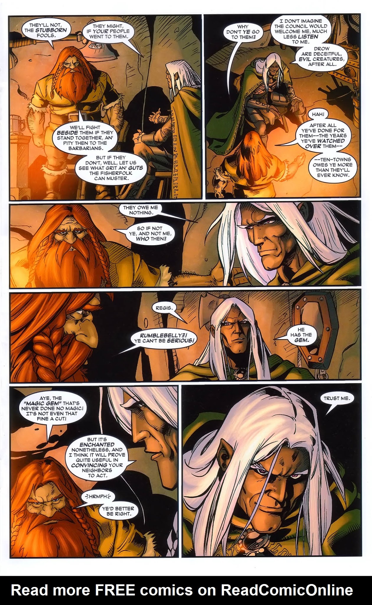 Read online Forgotten Realms: The Crystal Shard comic -  Issue #1 - 18