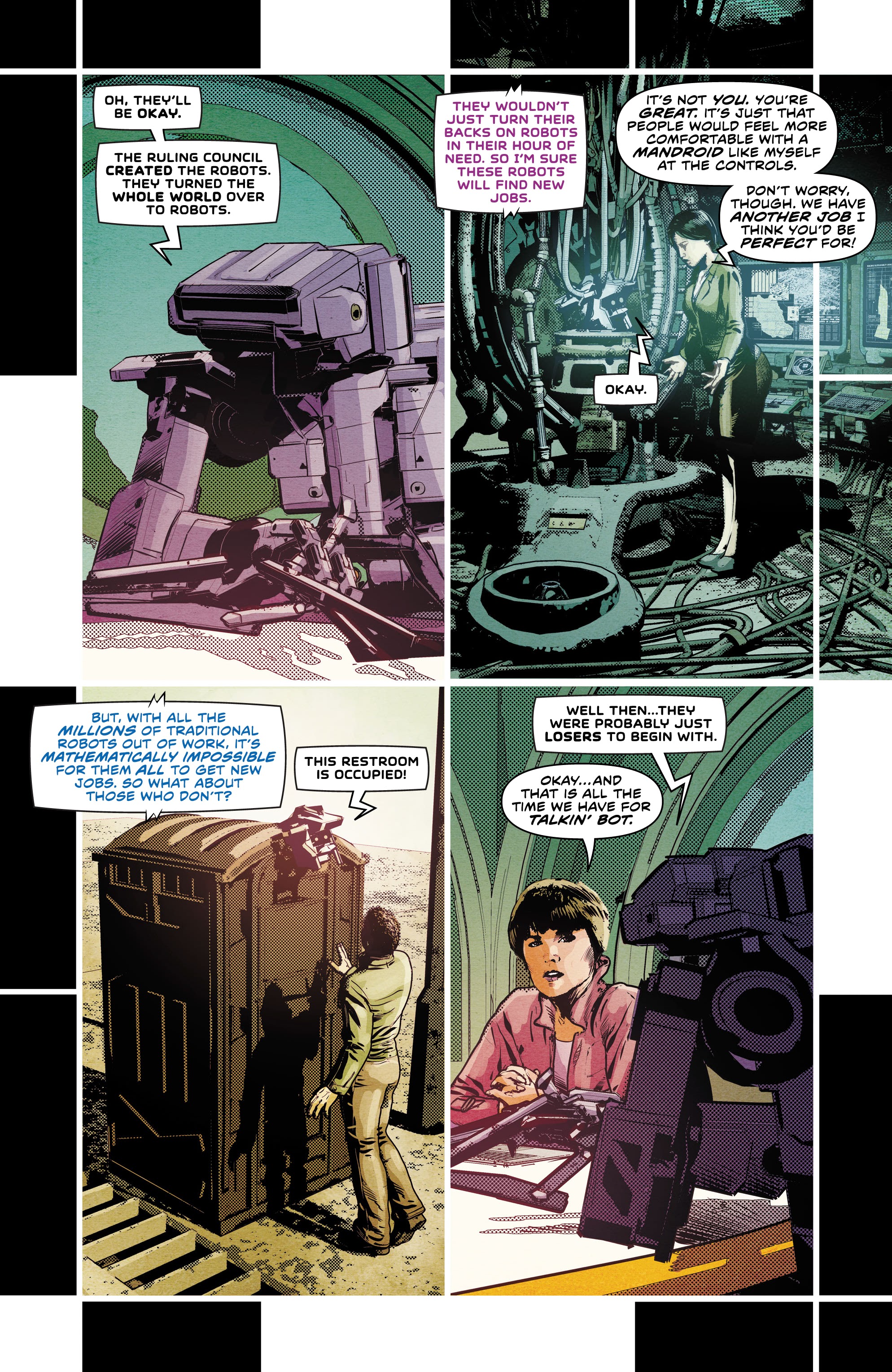 Read online Not All Robots comic -  Issue #4 - 4