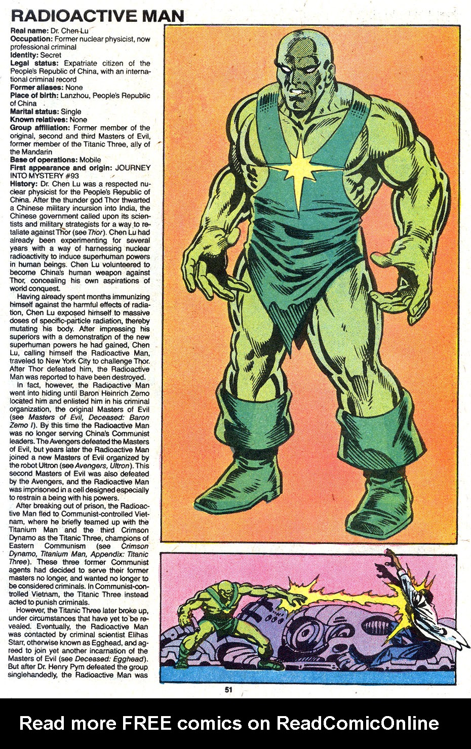 Read online The Official Handbook of the Marvel Universe Deluxe Edition comic -  Issue #10 - 60