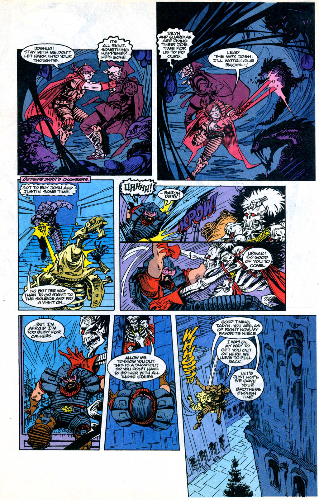 Read online Skeleton Warriors comic -  Issue #3 - 21