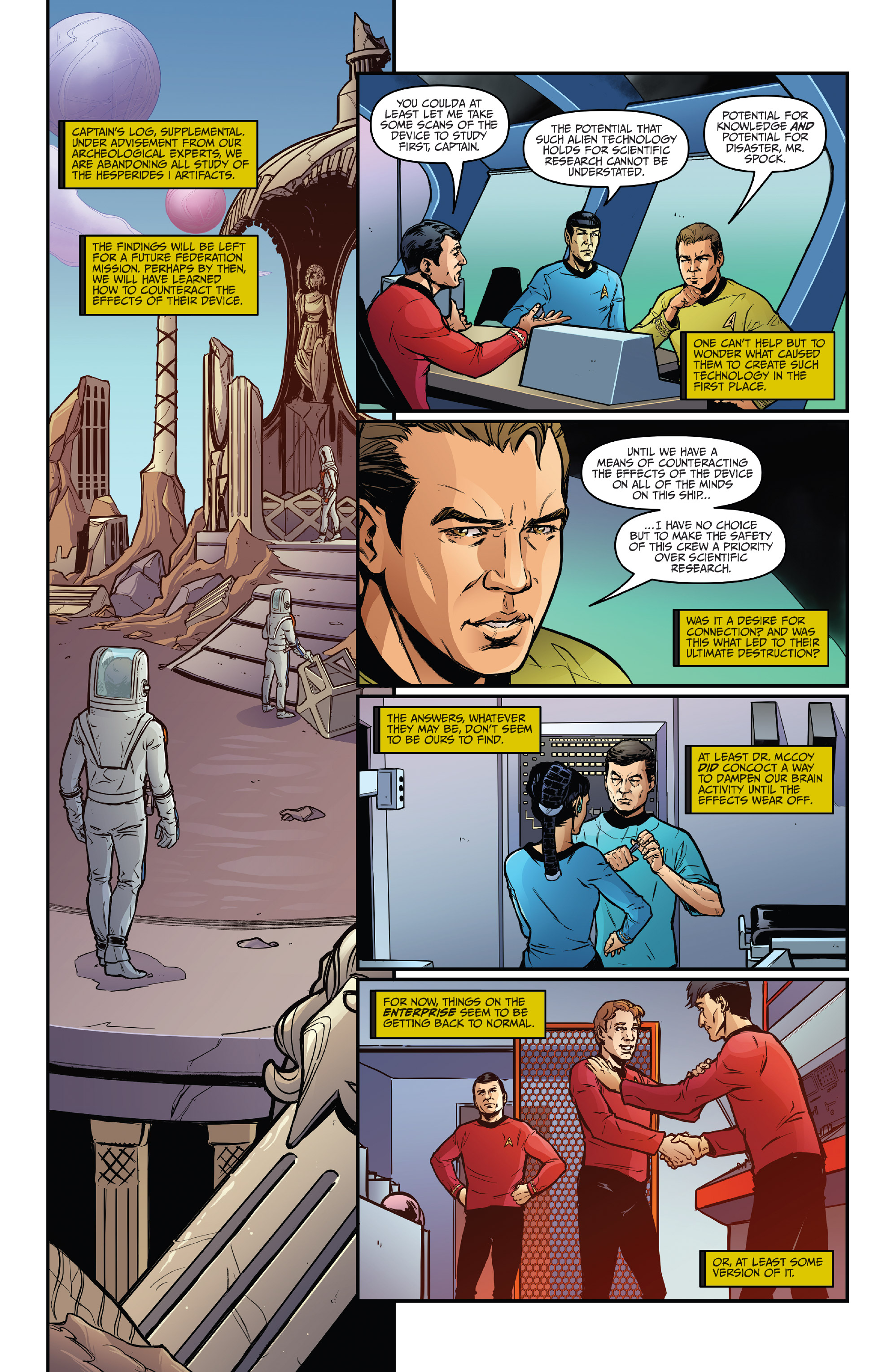 Read online Star Trek: Year Five comic -  Issue #6 - 21