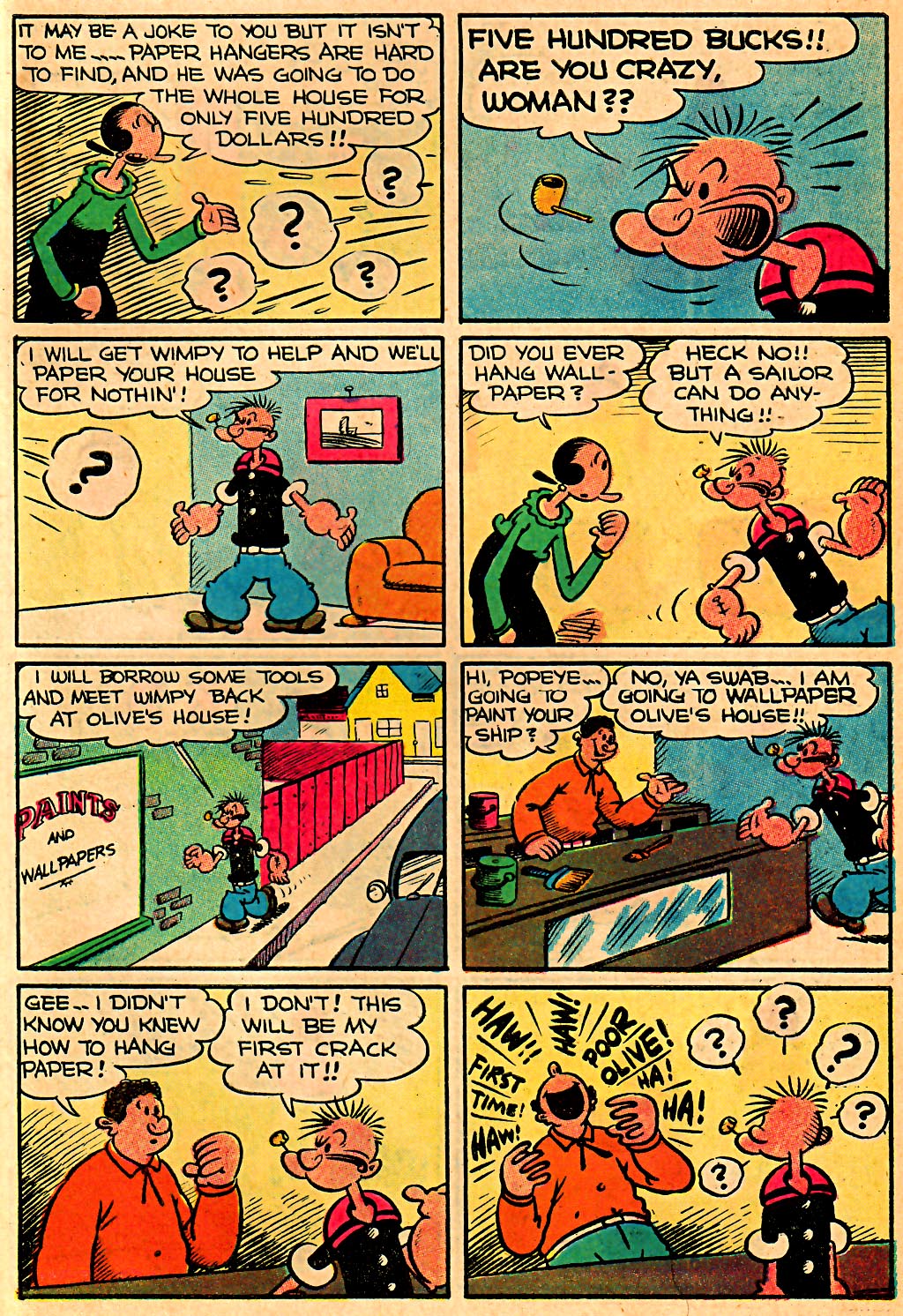 Read online Popeye (1948) comic -  Issue #165 - 26