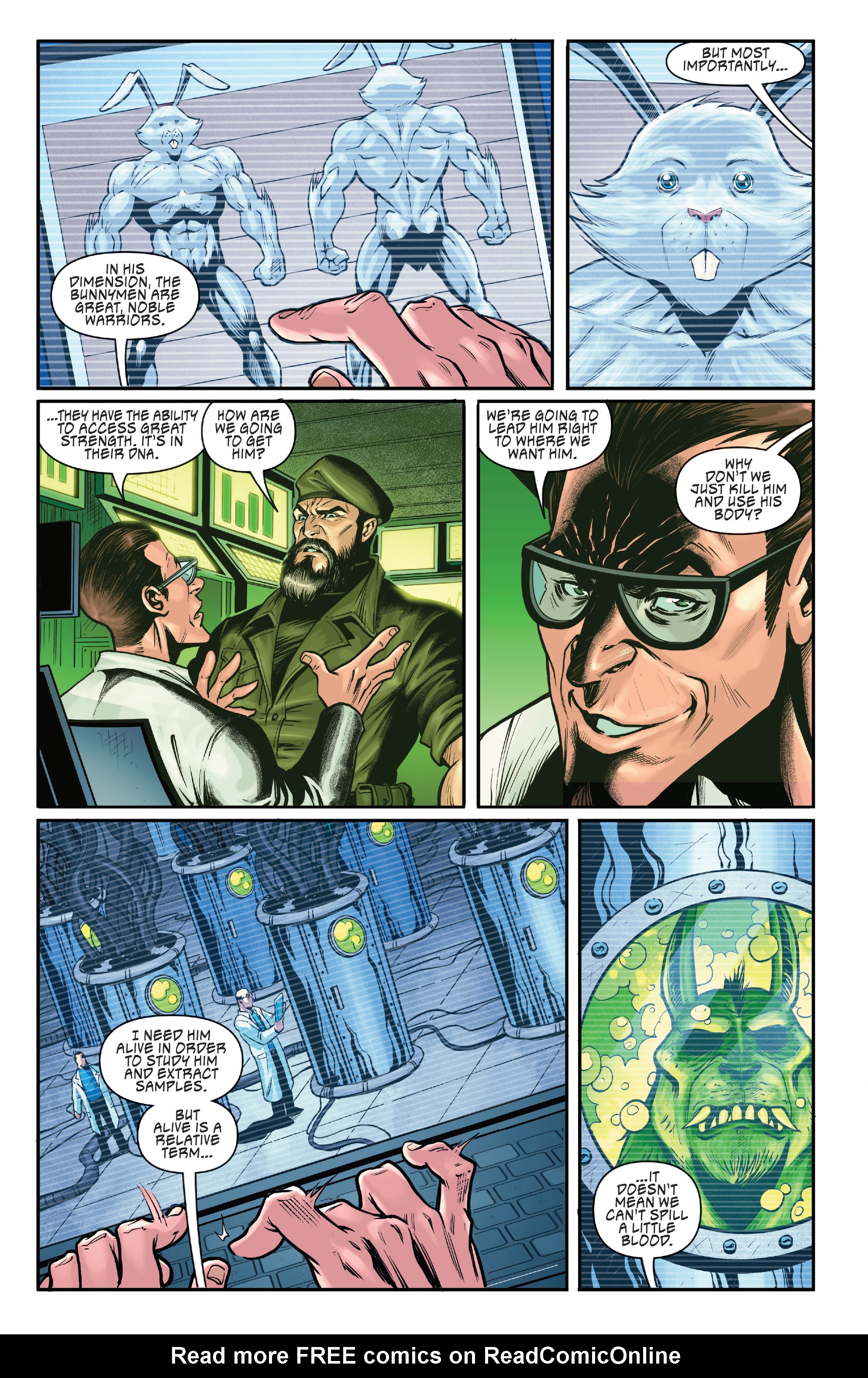 Read online Man Goat & the Bunnyman: Green Eggs & Blam comic -  Issue #1 - 22