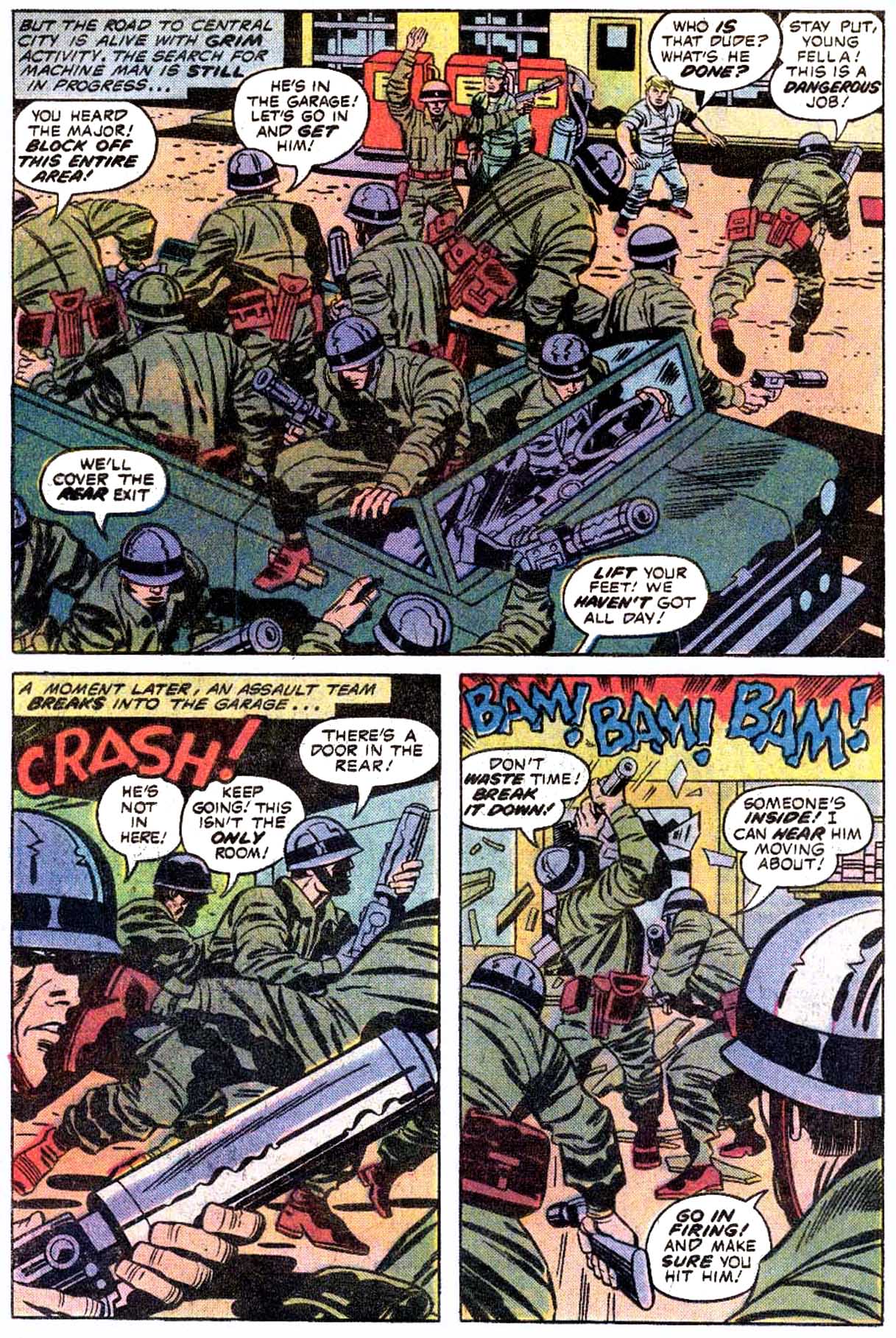 Read online Machine Man (1978) comic -  Issue #2 - 11