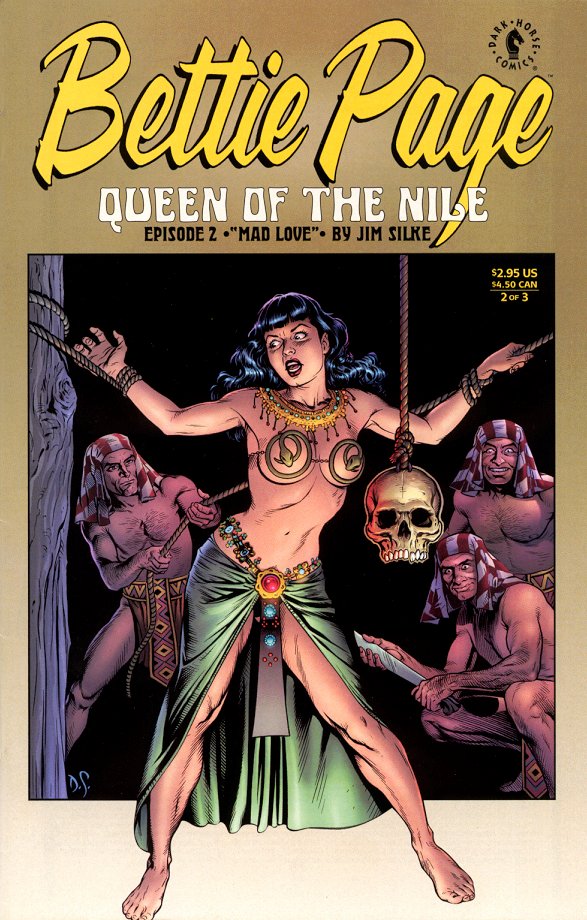 Read online Bettie Page: Queen of the Nile comic -  Issue #2 - 1