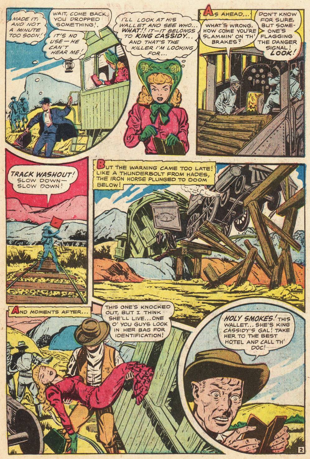 Read online Cowgirl Romances (1950) comic -  Issue #5 - 27