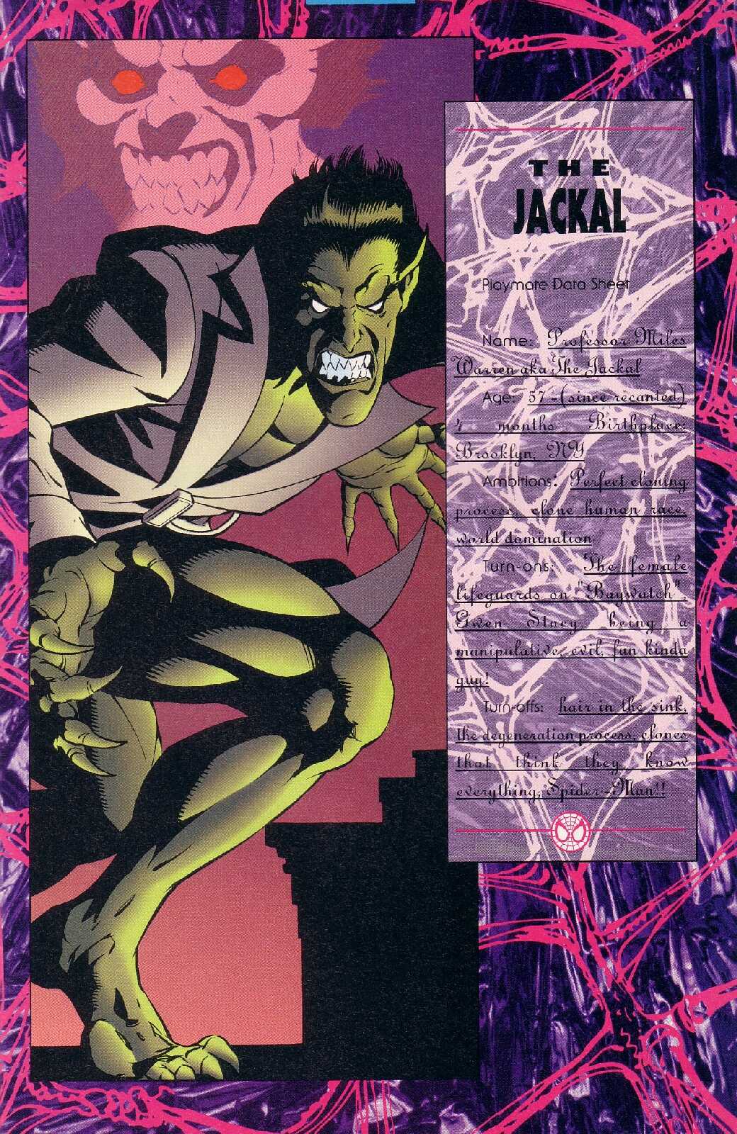 Read online Spider-Man: The Jackal Files comic -  Issue # Full - 8