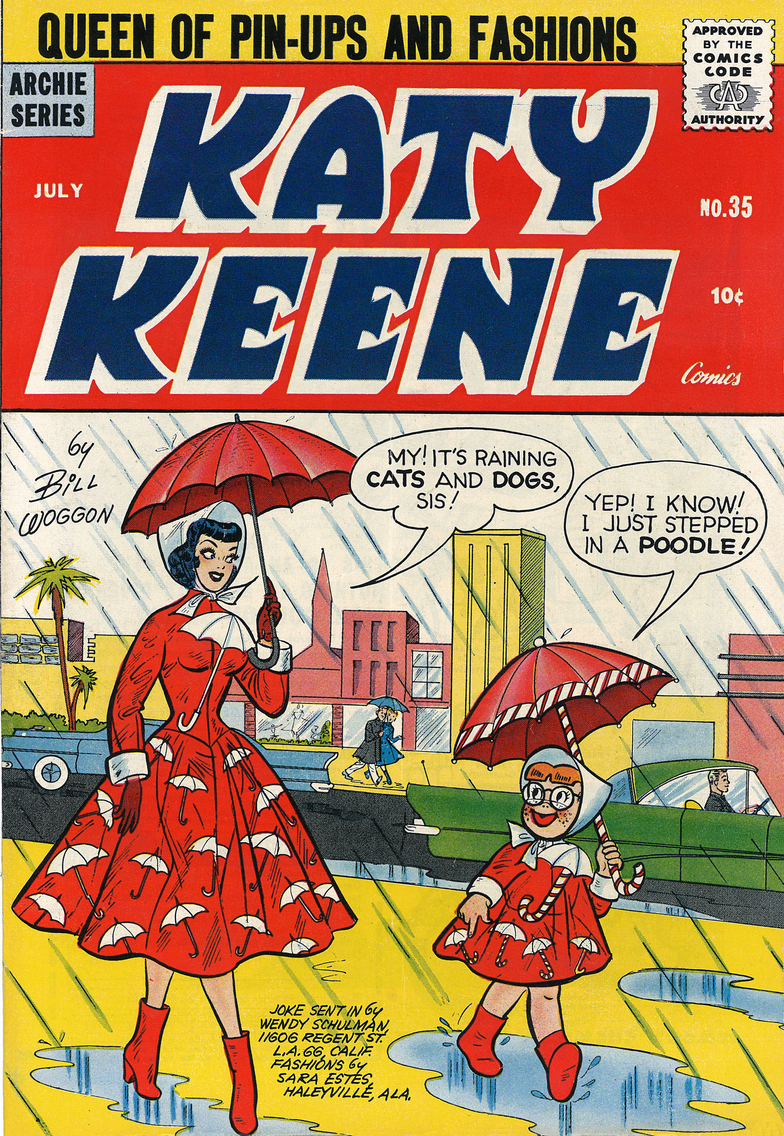 Read online Katy Keene (1949) comic -  Issue #35 - 1