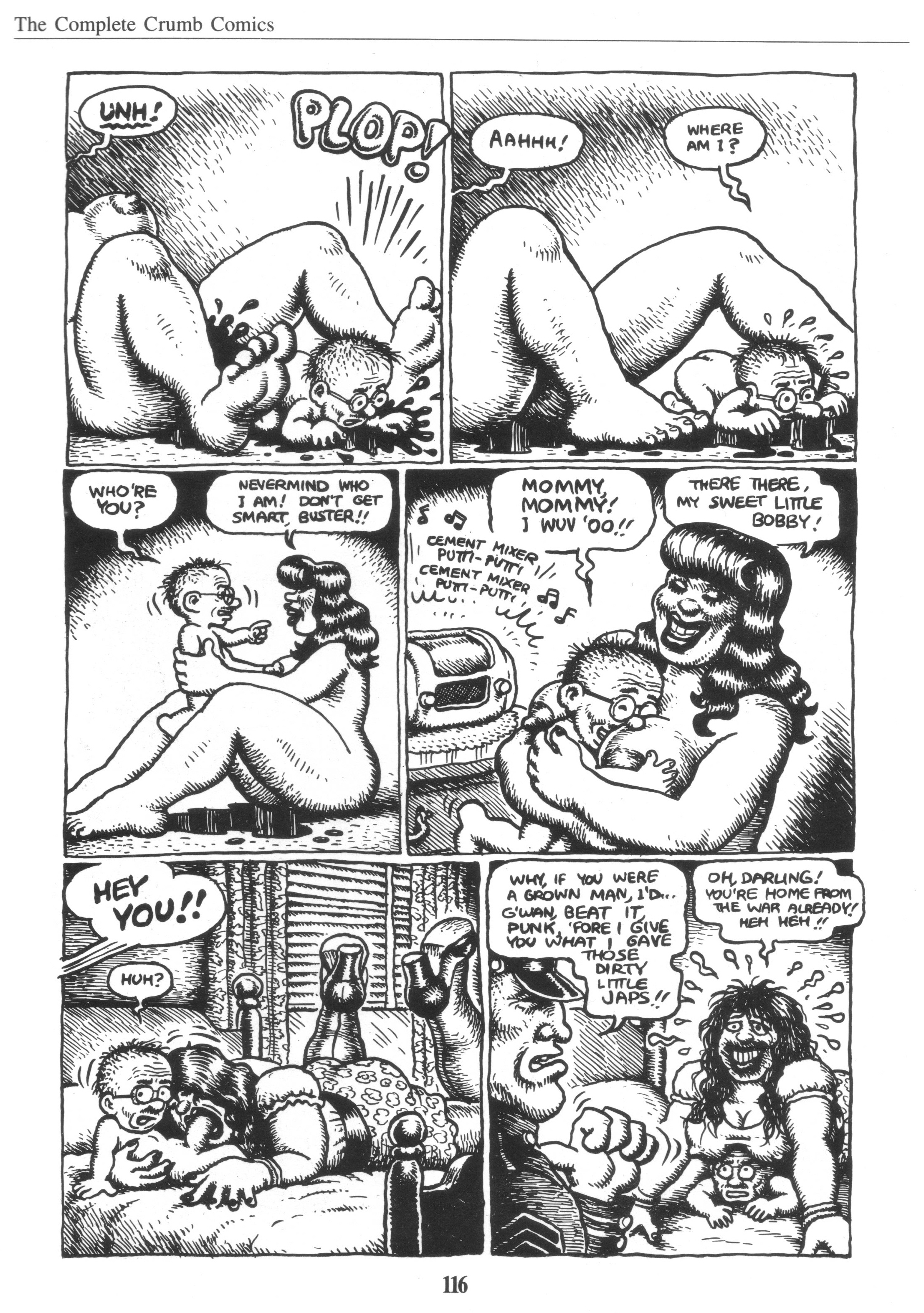 Read online The Complete Crumb Comics comic -  Issue # TPB 8 - 124