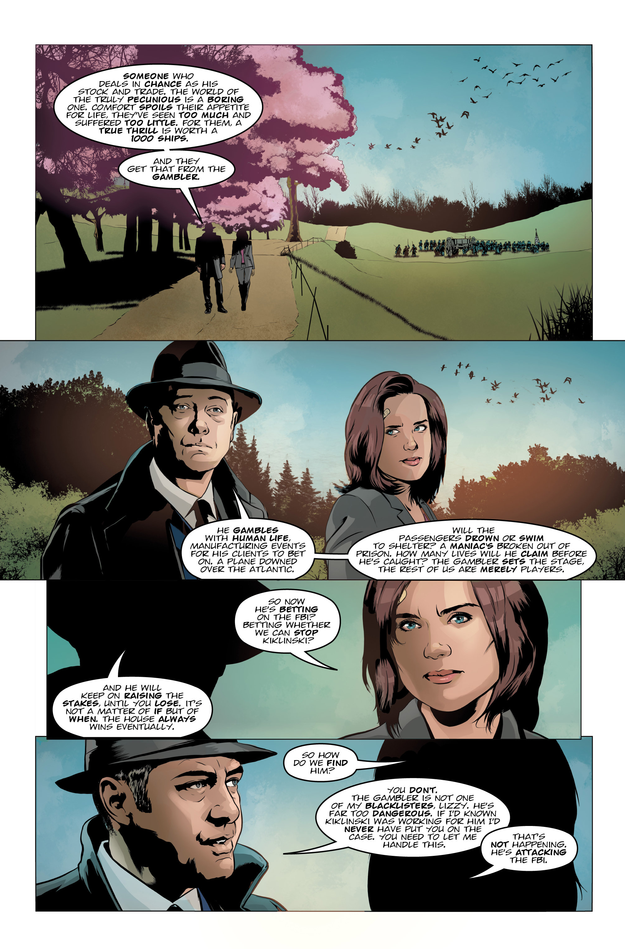 Read online The Blacklist comic -  Issue #2 - 12