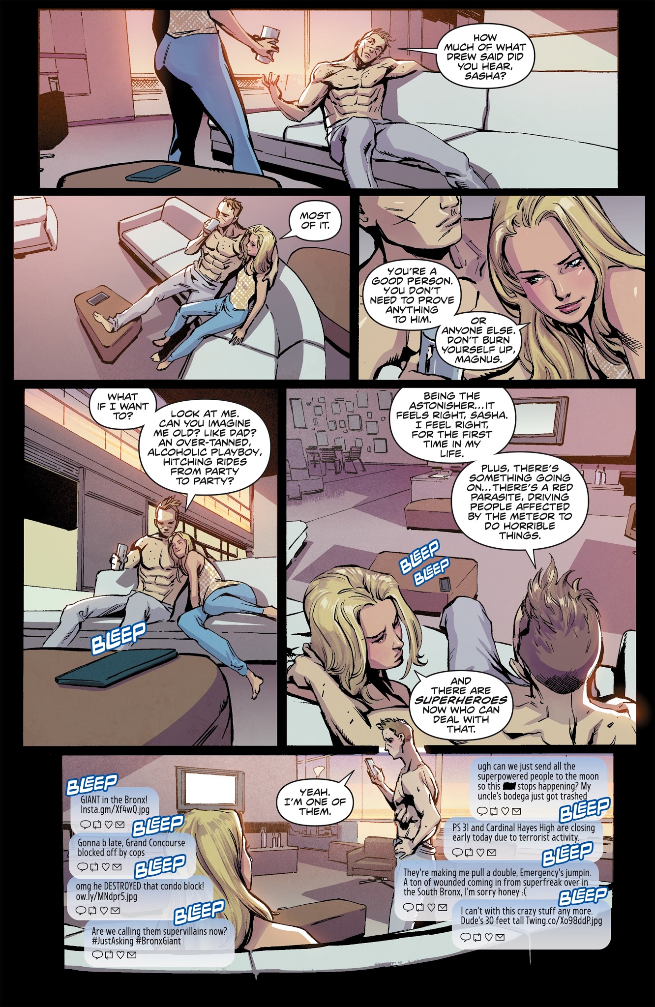 Read online Astonisher comic -  Issue #3 - 9